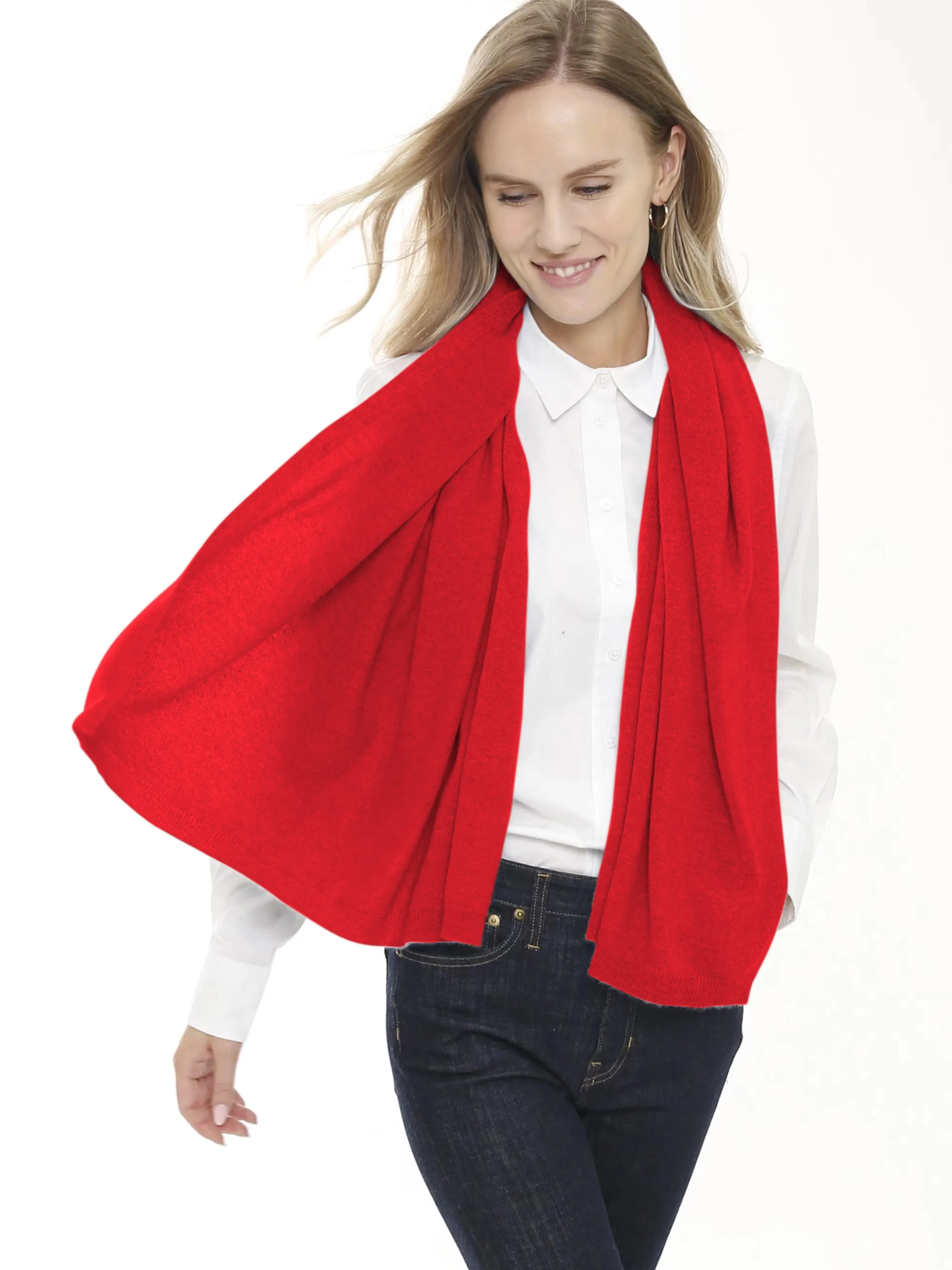 Classic Cashmere Scarf sold by In Cashmere product image thumbnail 3