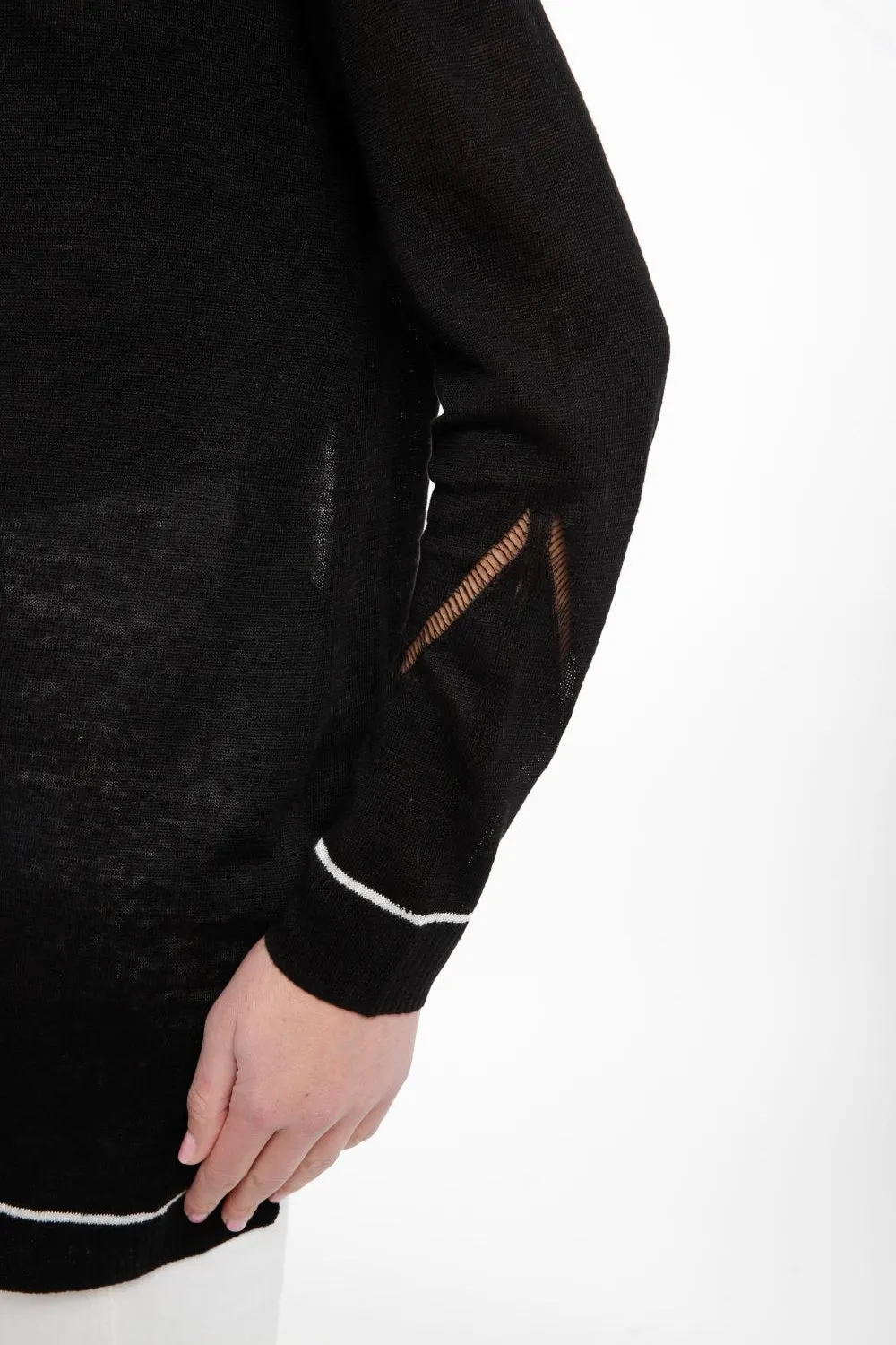 Open Long Cardigan sold by In Cashmere product image thumbnail 4
