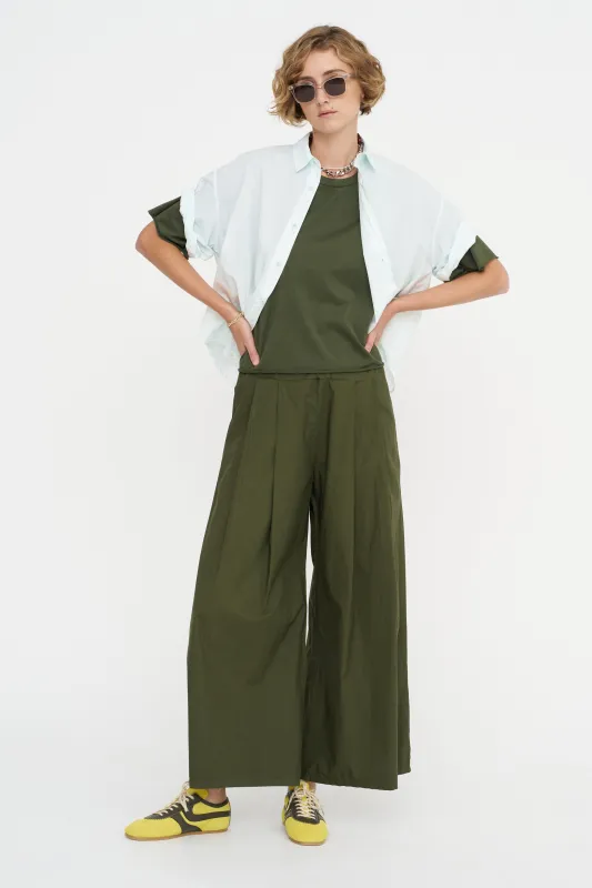 Panta Dalla - Clara, Olive sold by Kick Pleat