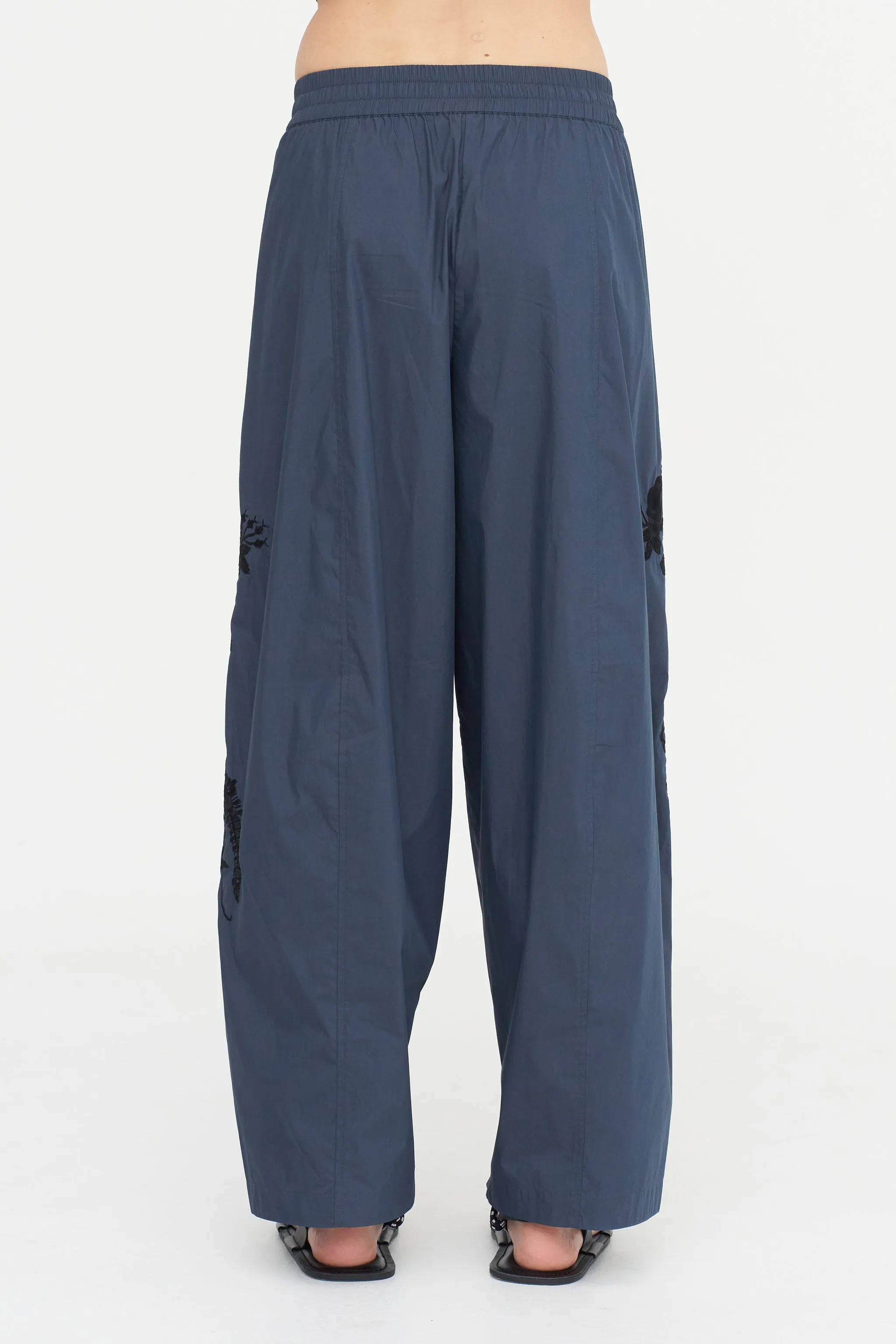 Embroidered Trouser, Blue sold by Kick Pleat product image thumbnail 4