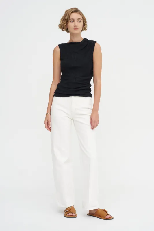 The Toga Sleeveless, Black sold by Kick Pleat