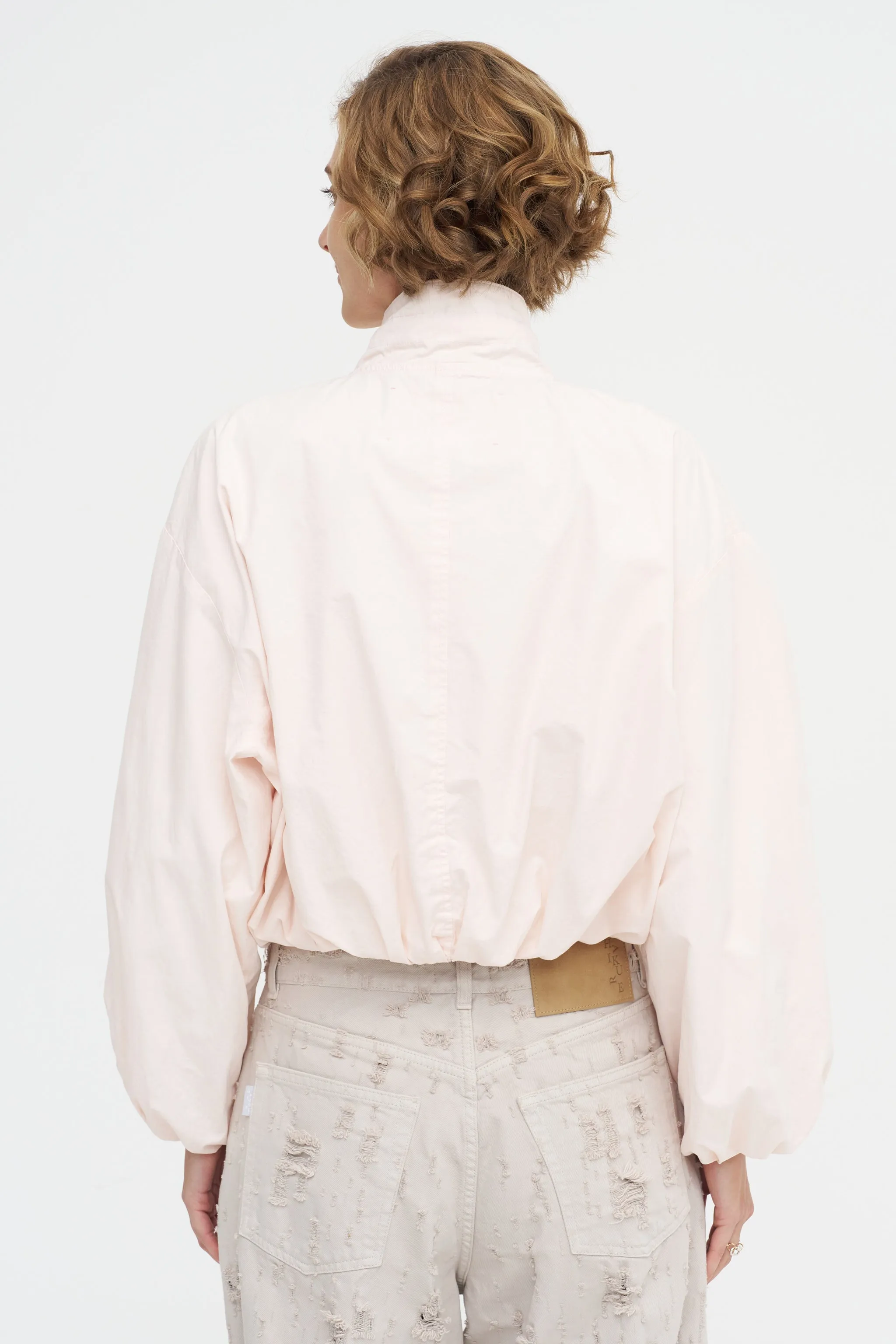 The Aisla Jacket, Blush sold by Kick Pleat product image thumbnail 5