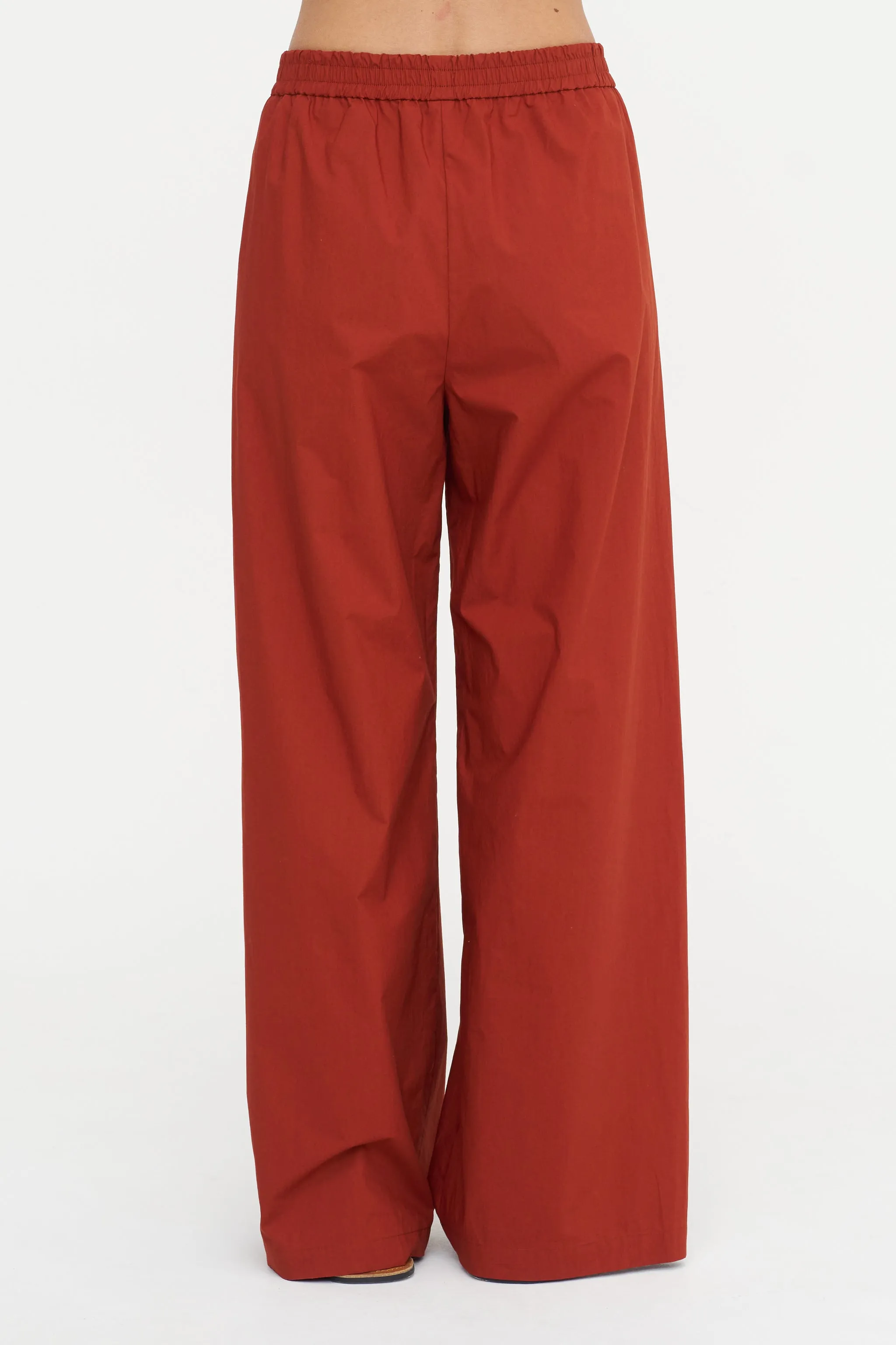 Poplin Pants, Red Earth sold by Kick Pleat product image thumbnail 4