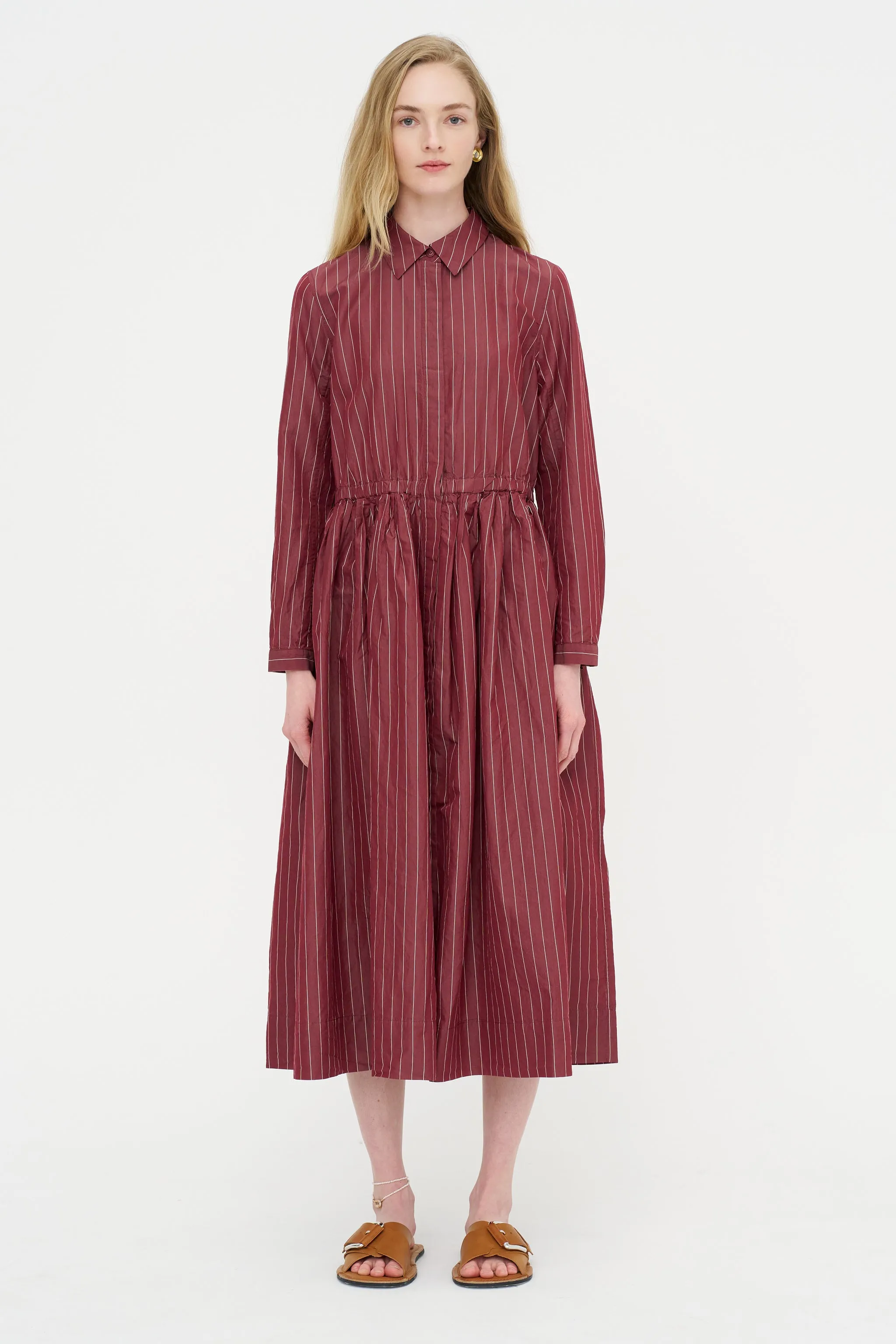 Panzi Dress - Cotsilk, Wine sold by Kick Pleat product image thumbnail 2