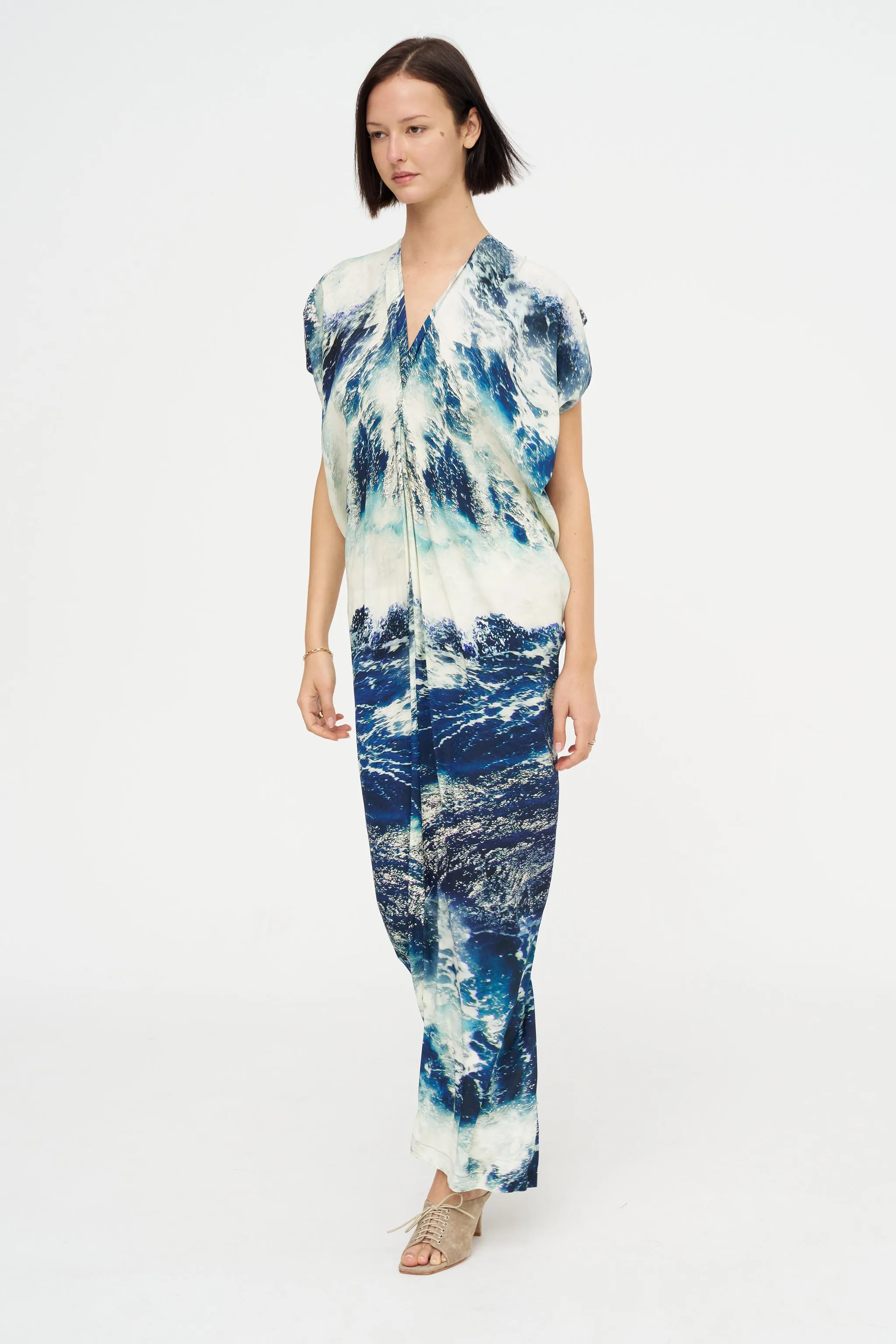 Long Issa Dress, Multi sold by Kick Pleat