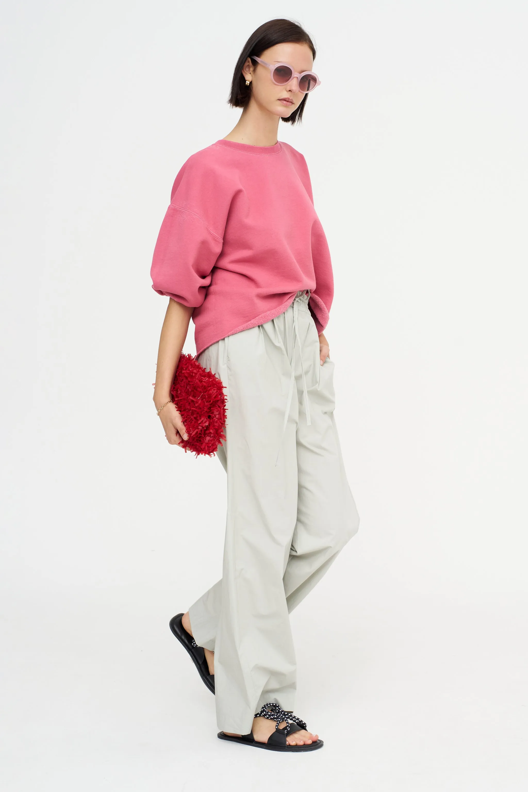 Fond Sweatshirt, Rosebud sold by Kick Pleat