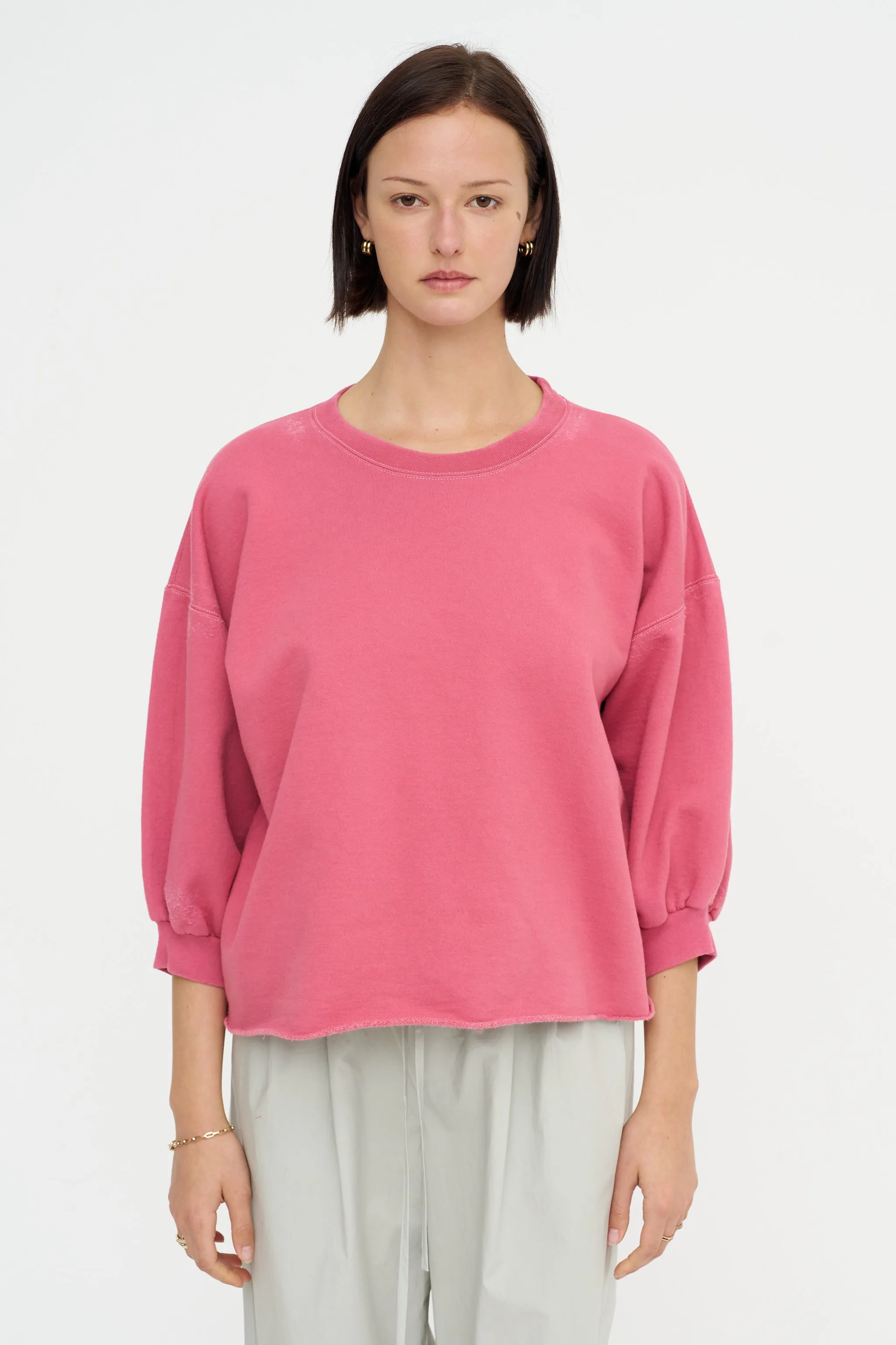 Fond Sweatshirt, Rosebud sold by Kick Pleat product image thumbnail 3