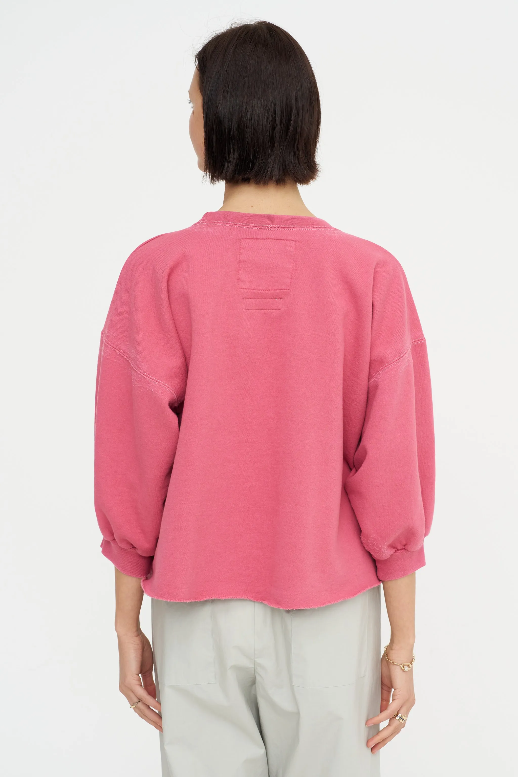 Fond Sweatshirt, Rosebud sold by Kick Pleat product image thumbnail 5