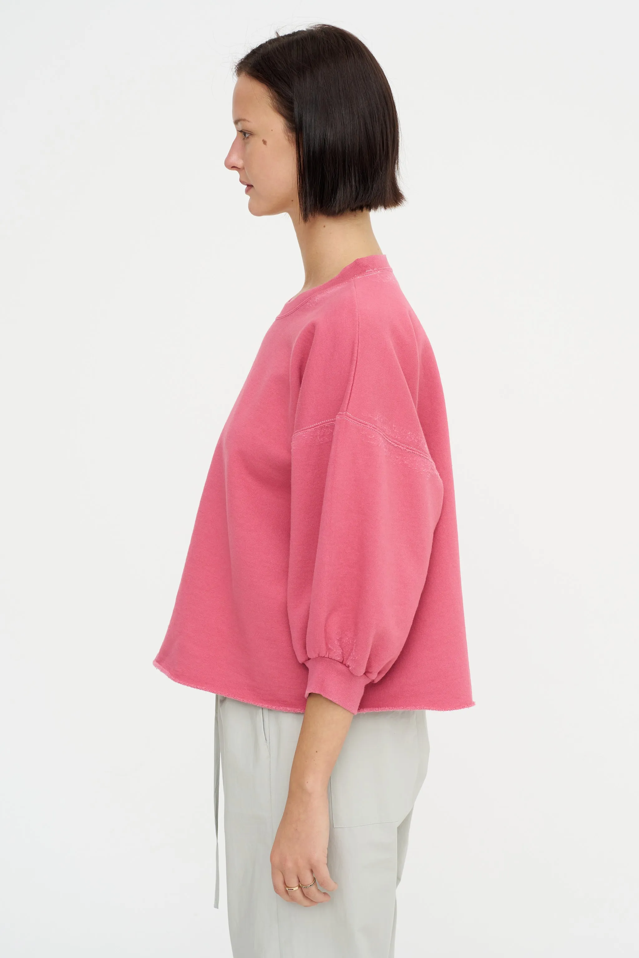 Fond Sweatshirt, Rosebud sold by Kick Pleat product image thumbnail 4