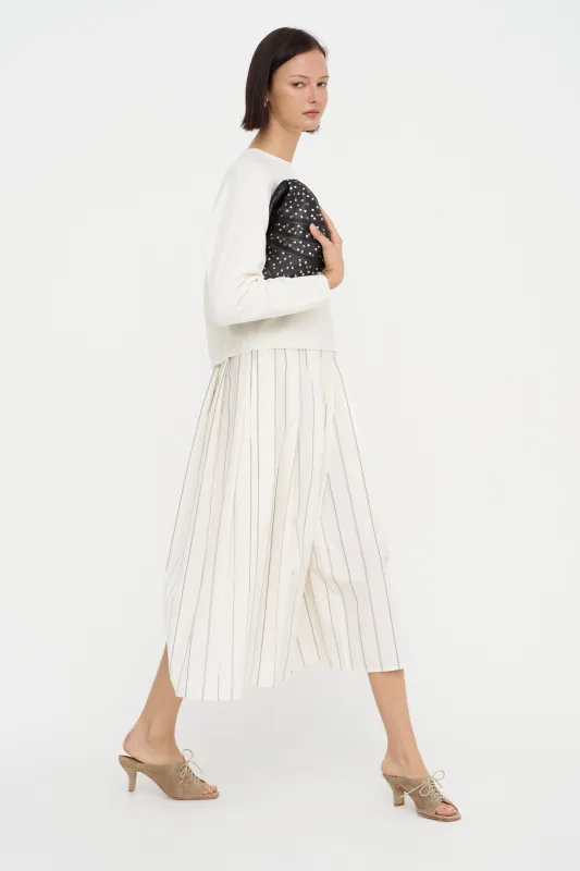 Boatneck Sweater, Fleur De Sel sold by Kick Pleat