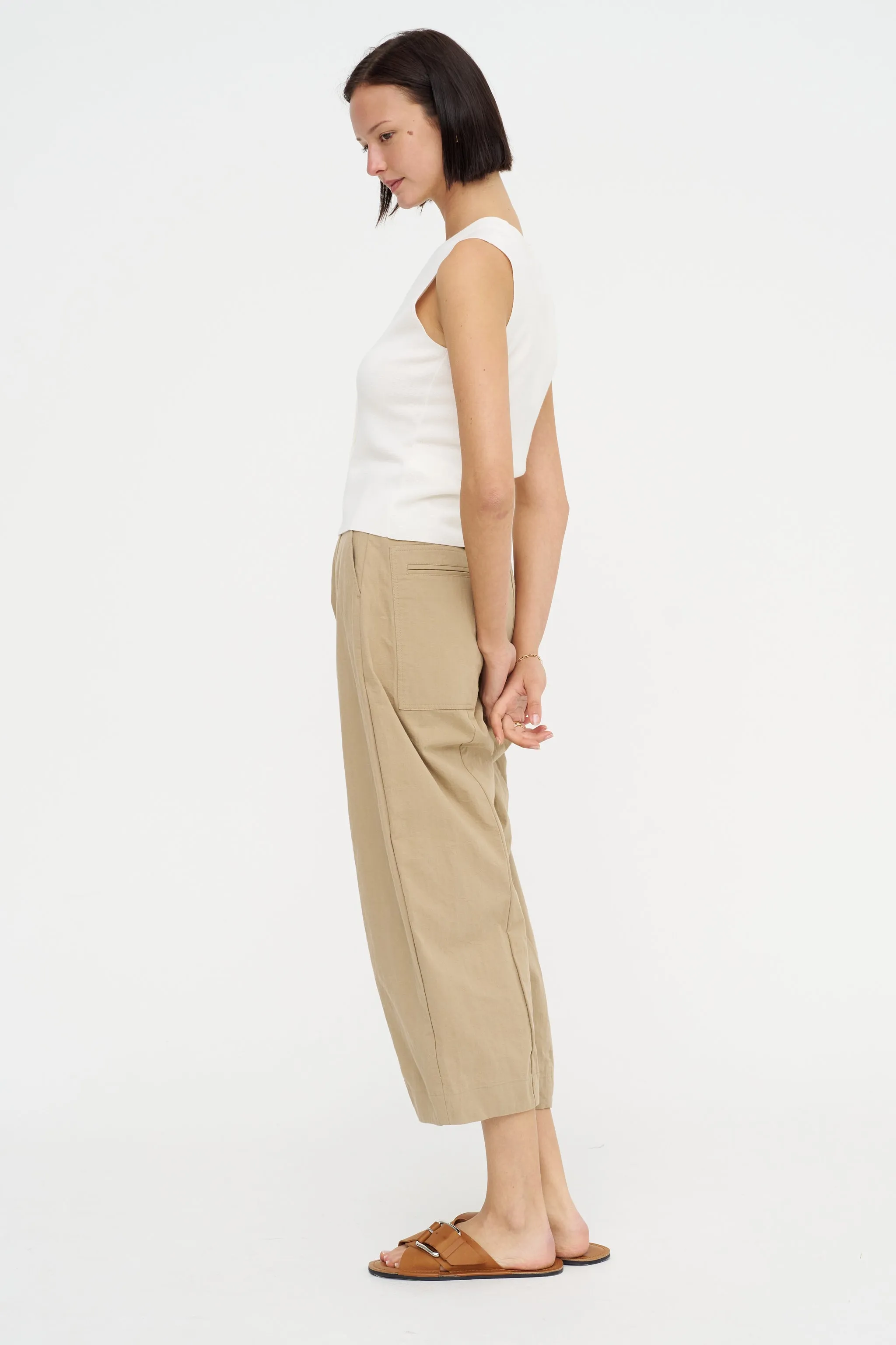 V-Neck Vest, Fleur De Sel sold by Kick Pleat product image thumbnail 5