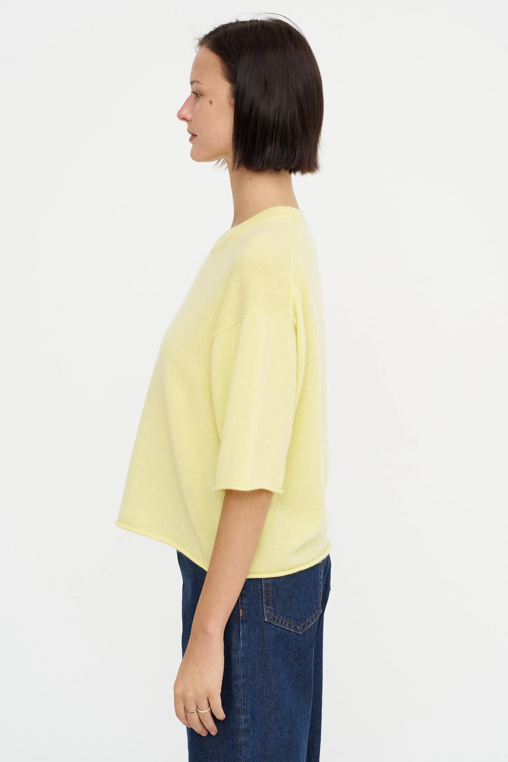 Rolled Trims Top, Lemon Juice sold by Kick Pleat product image thumbnail 4