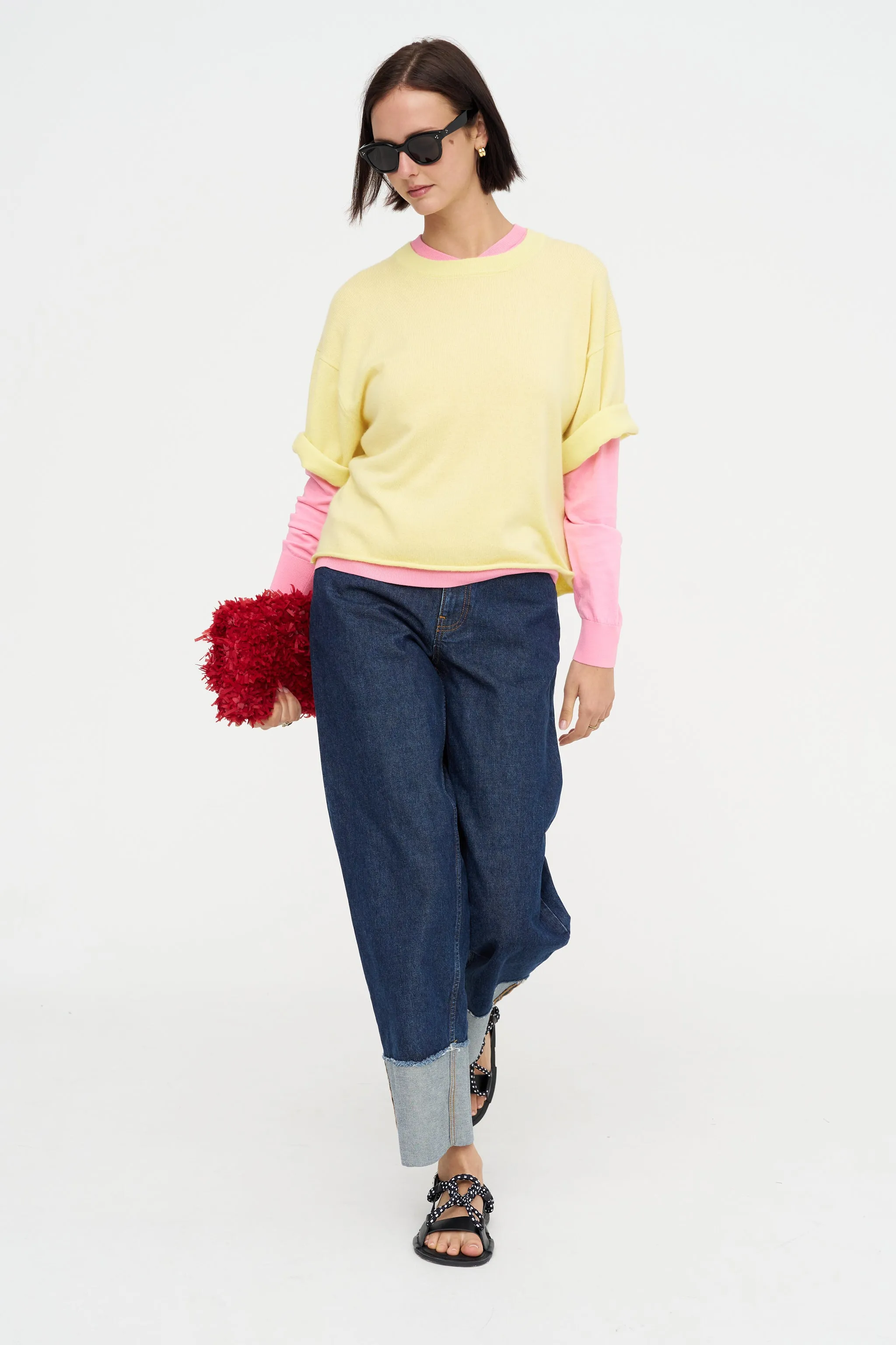 Rolled Trims Top, Lemon Juice sold by Kick Pleat product image thumbnail 2