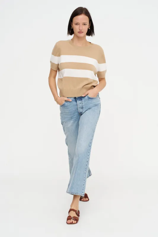 Striped Sweater, Glaze & Fleur De Sel sold by Kick Pleat