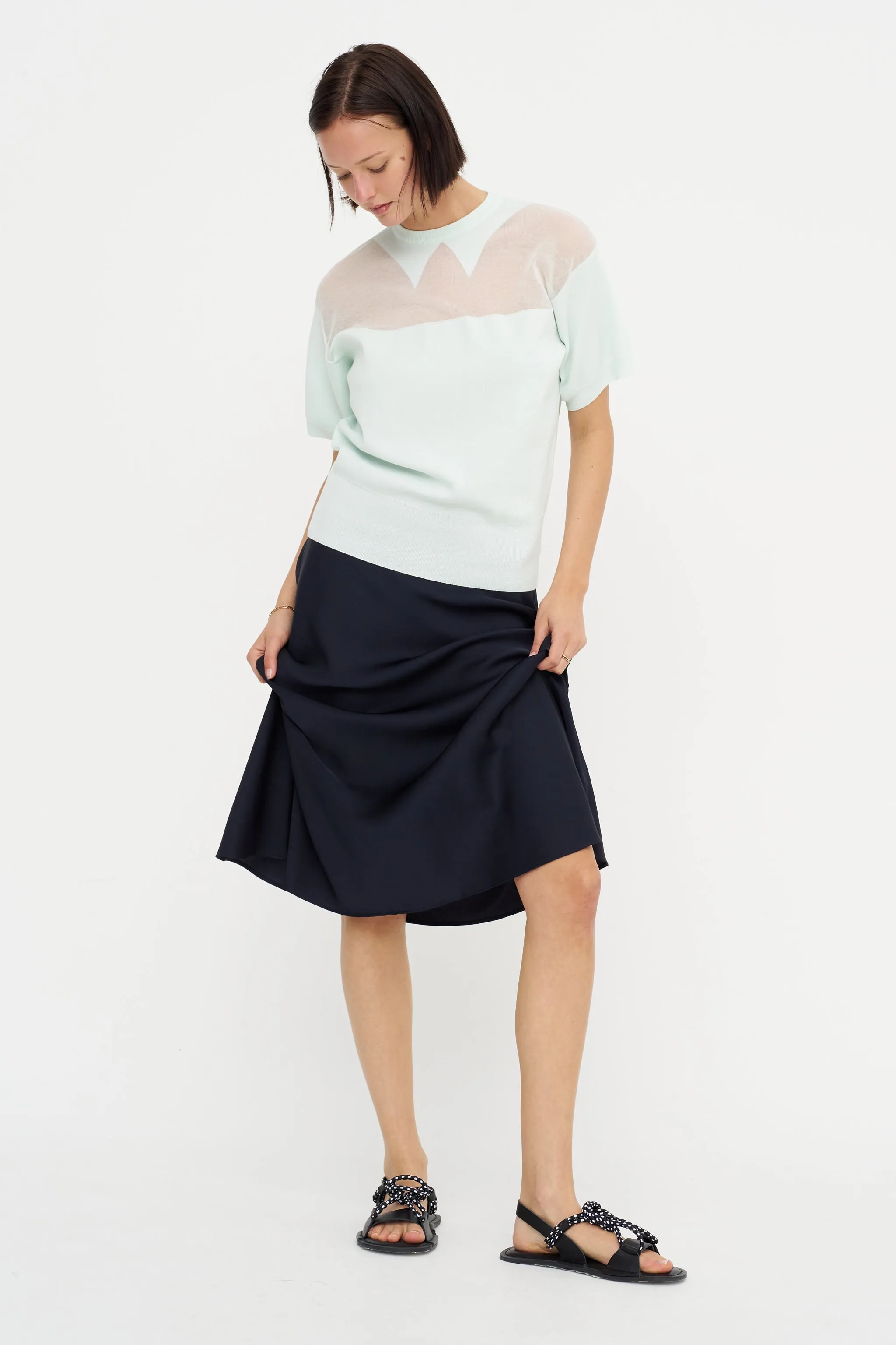 Slip Skirt, Deep Night sold by Kick Pleat product image thumbnail 2
