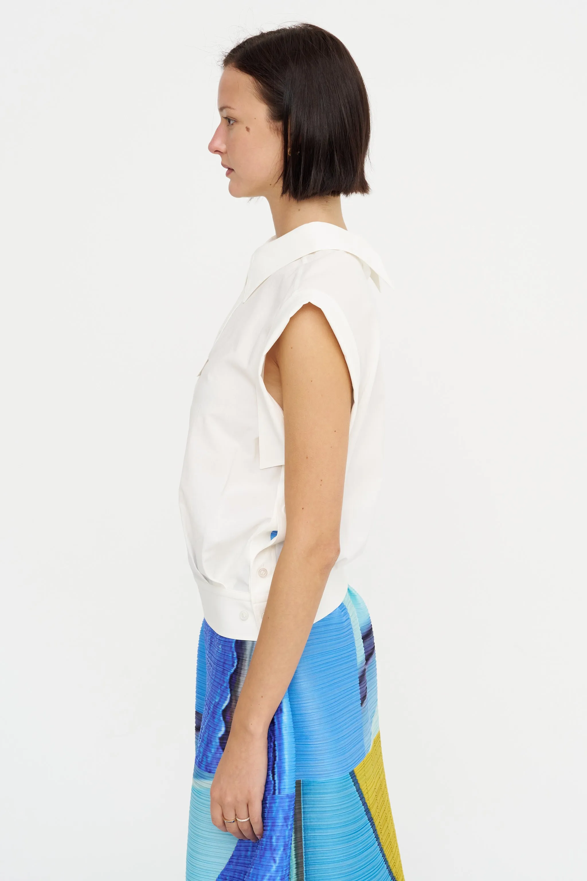 Odd Shirt 2, White sold by Kick Pleat product image thumbnail 4