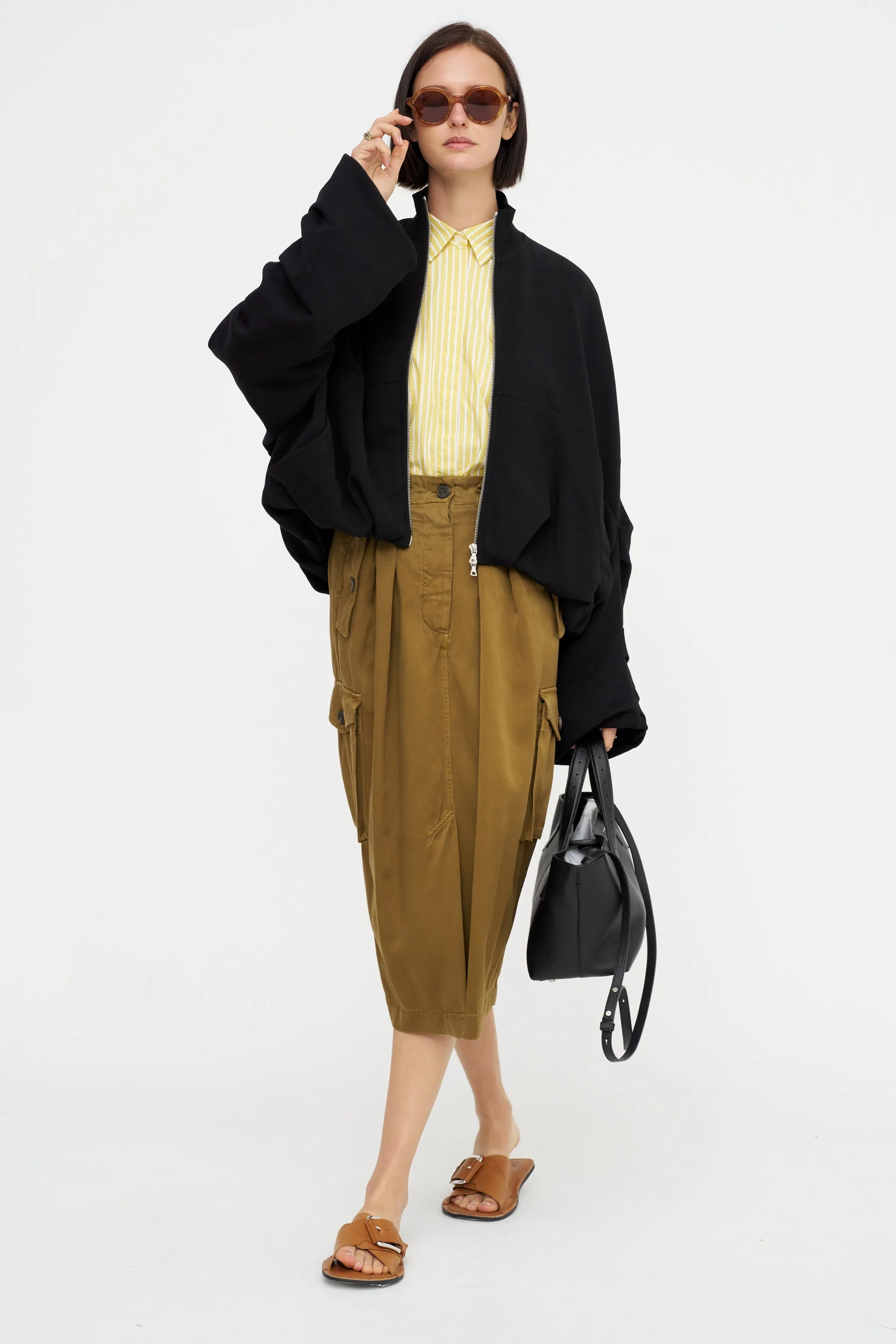 Fitted Button-Down, Yellow sold by Kick Pleat