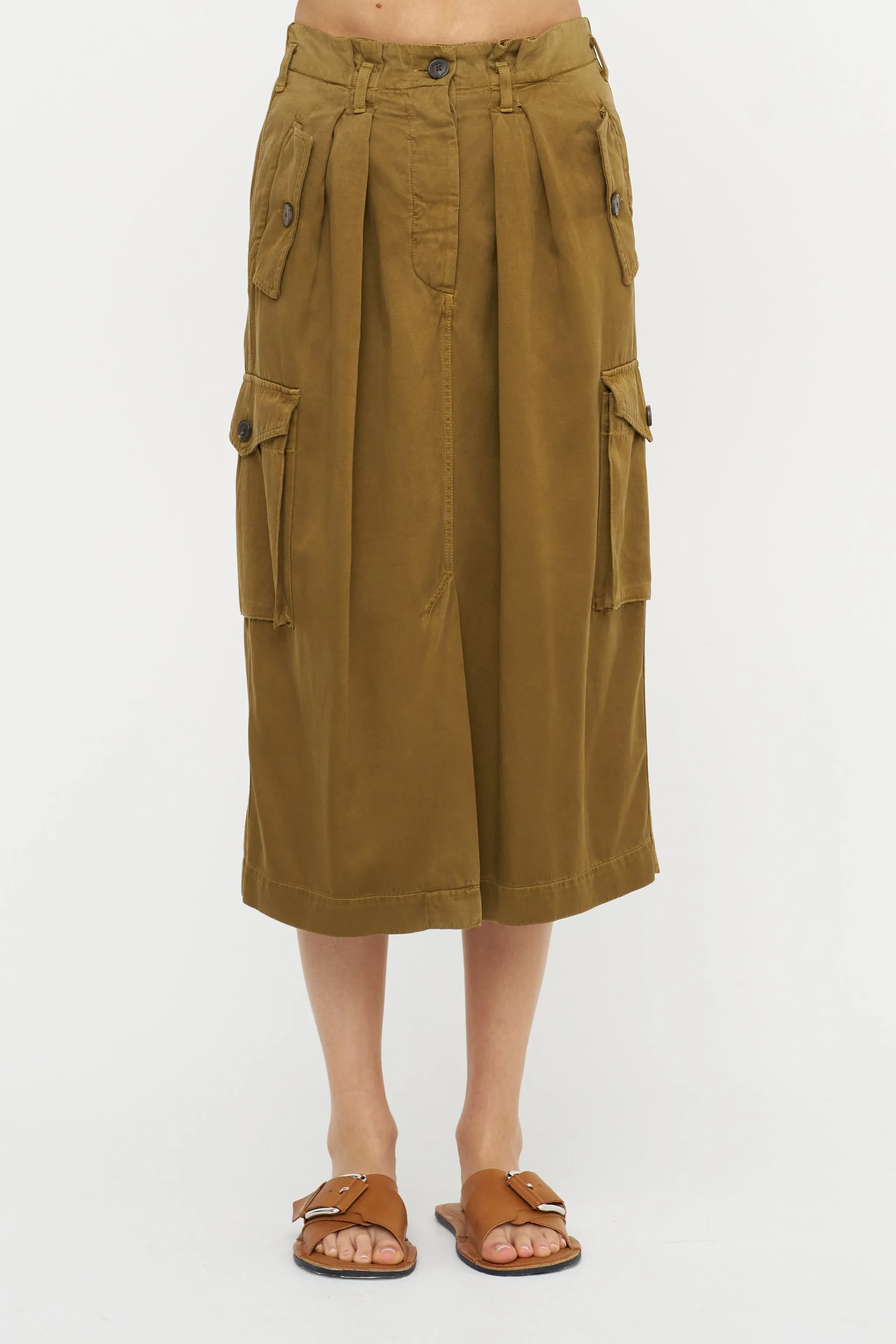Straight Skirt, Umber sold by Kick Pleat product image thumbnail 2