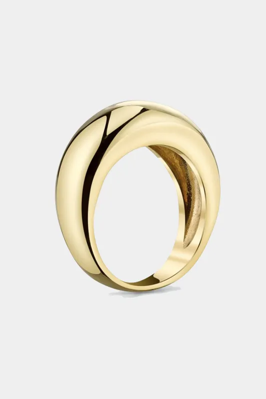 Small Balloon Ring, Yellow Gold made by Gabriela Artigas