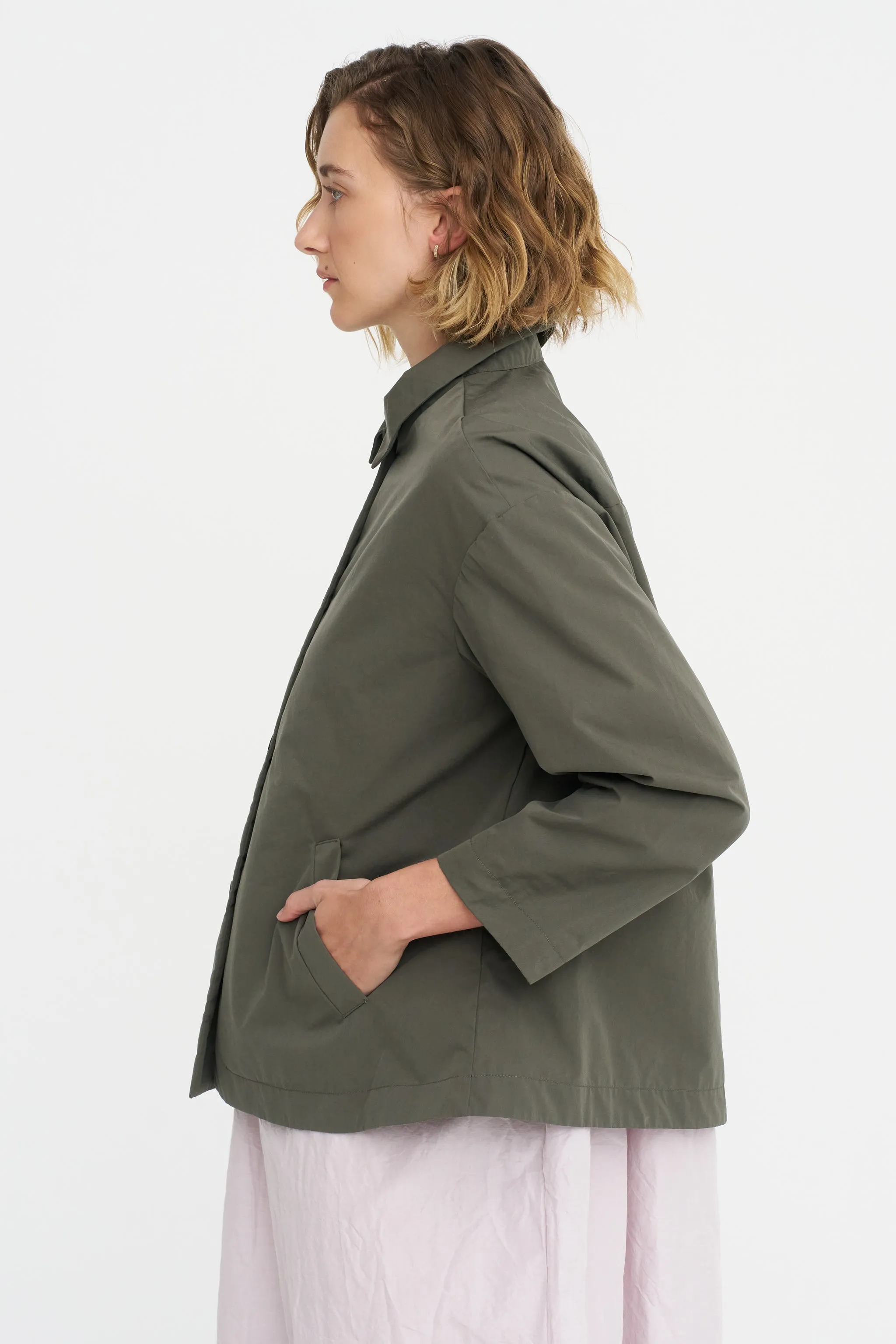 Uli Jacket, Wood sold by Kick Pleat product image thumbnail 4