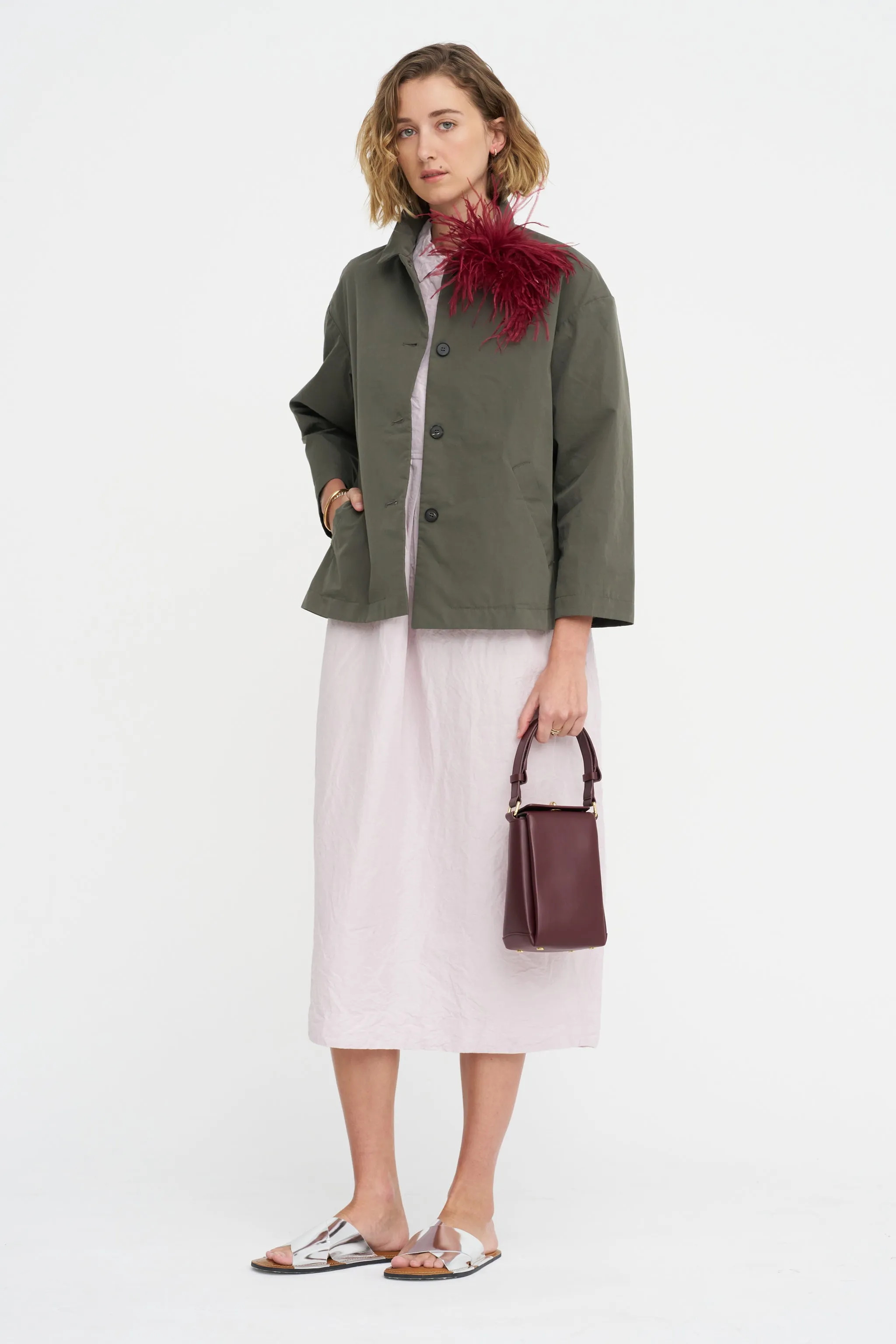 Uli Jacket, Wood sold by Kick Pleat product image thumbnail 2