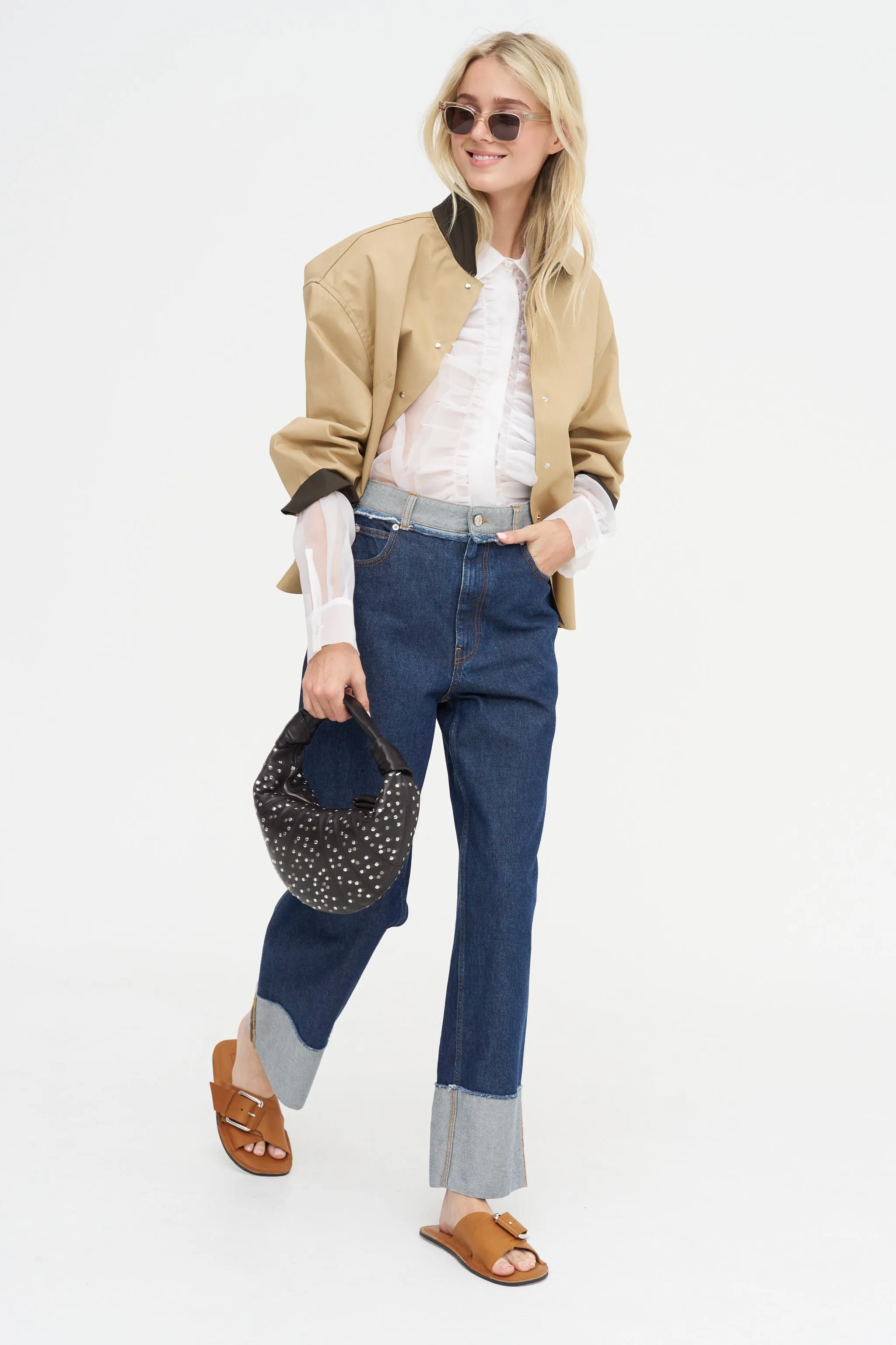Organdie Shirt, Bianco sold by Kick Pleat product image thumbnail 5