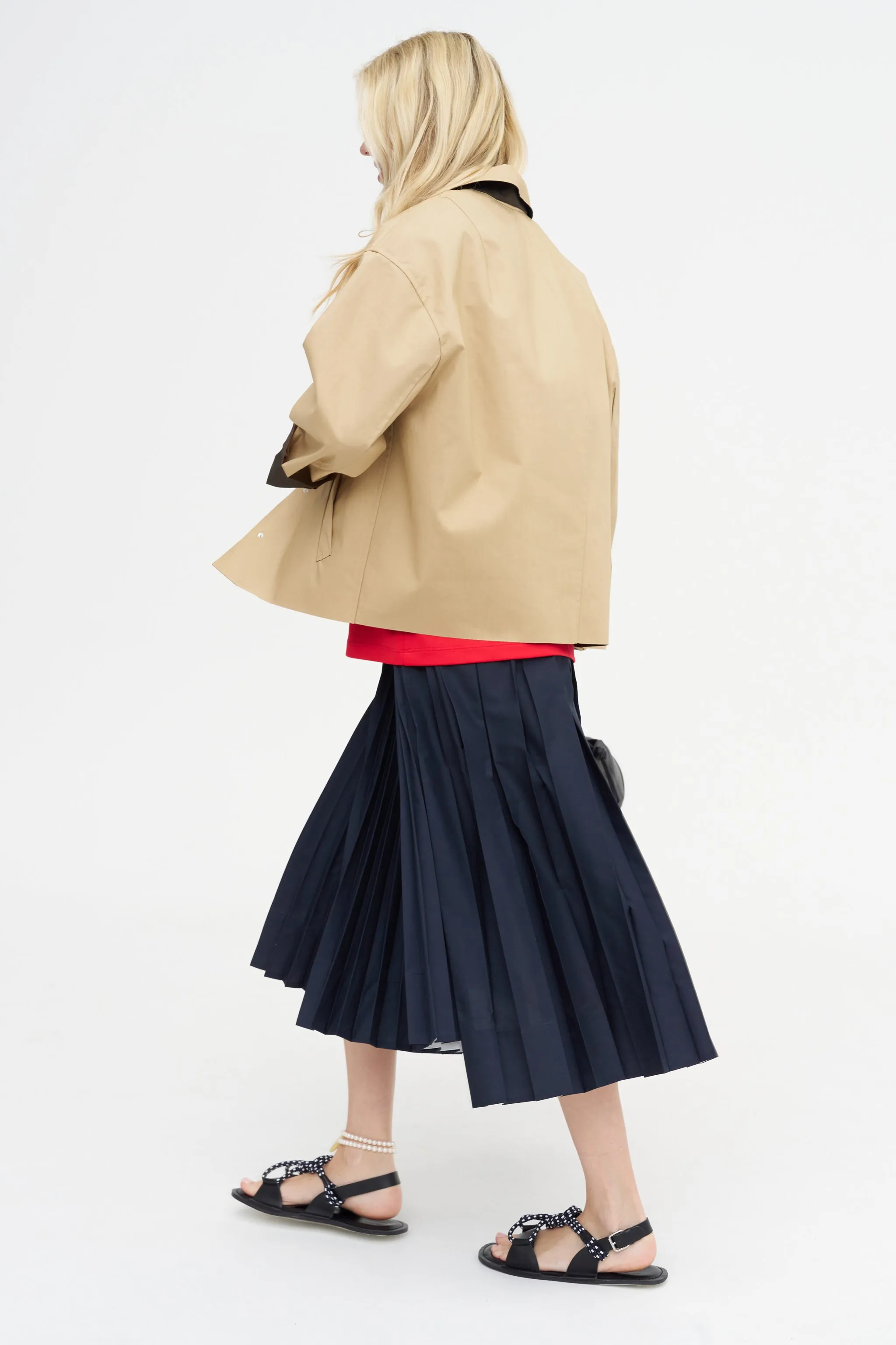 Bon Ton Jacket, Beige sold by Kick Pleat product image thumbnail 5