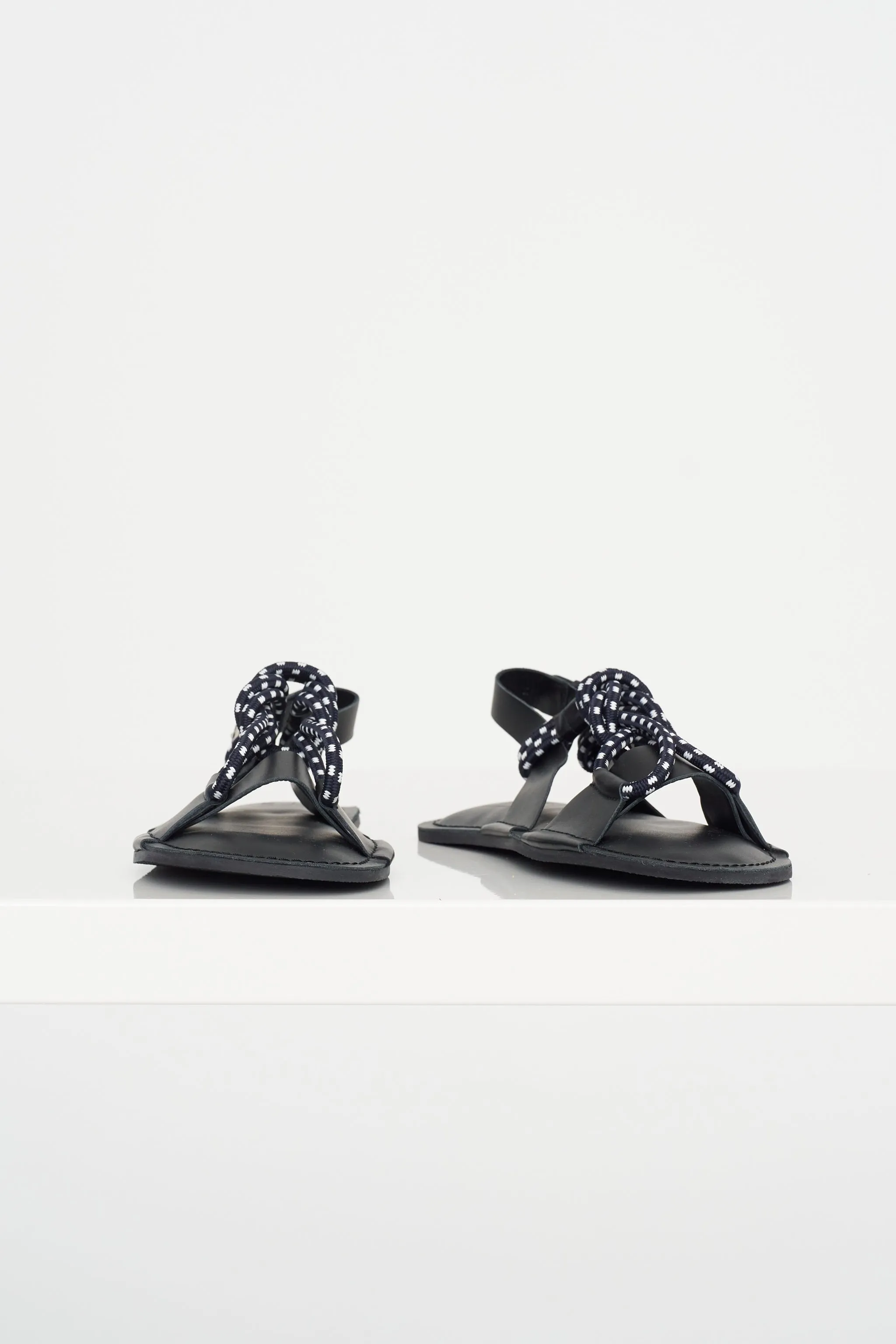 Rope Sandal, Blue & White sold by Kick Pleat product image thumbnail 5