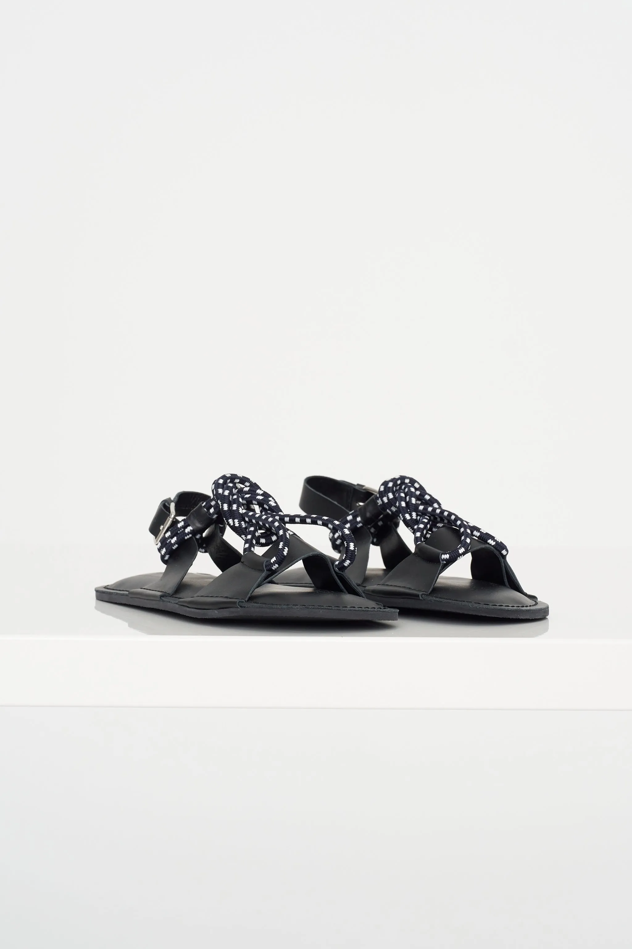 Rope Sandal, Blue & White sold by Kick Pleat product image thumbnail 4