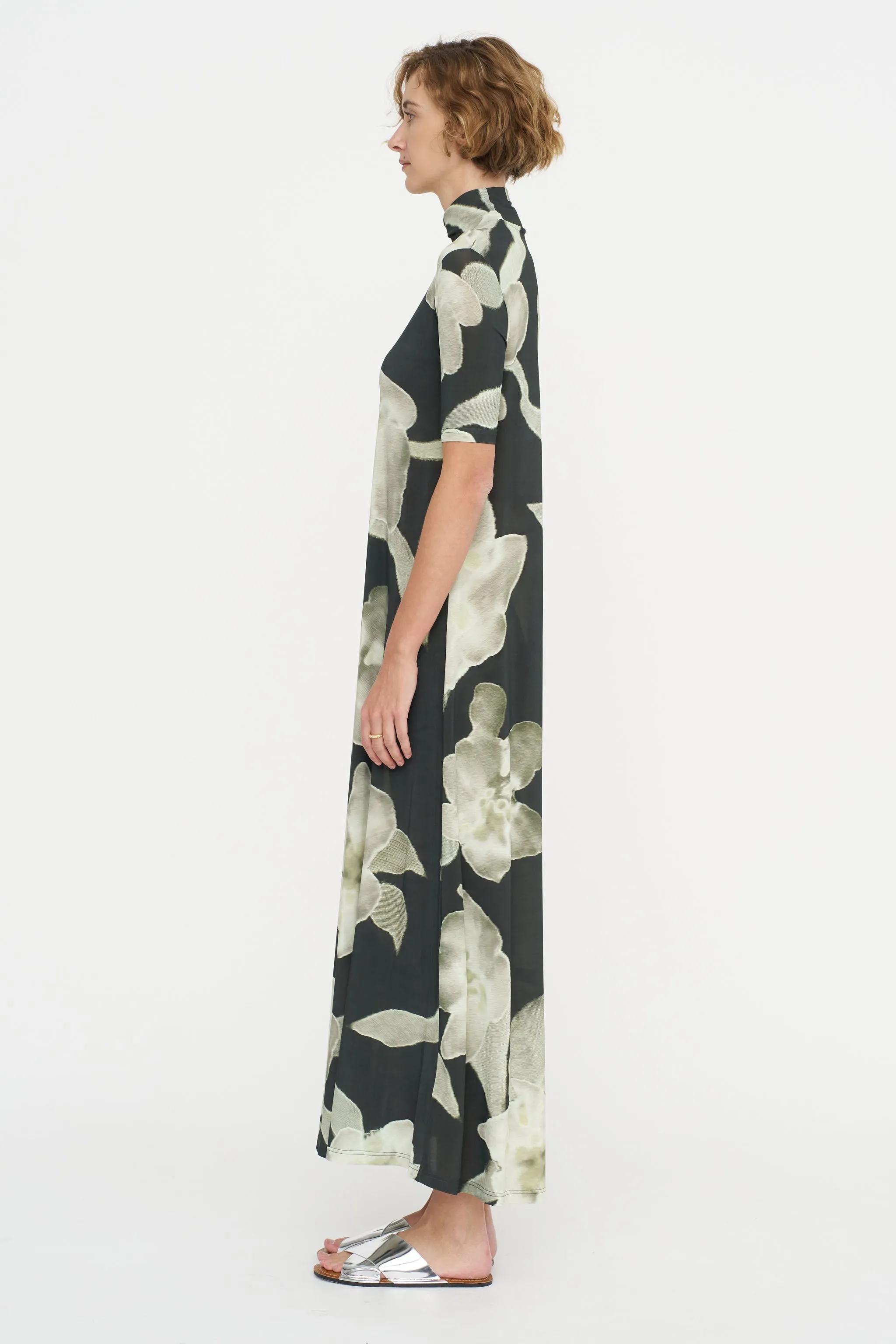 Dapino Dress, Ink Ipomoea Extra Large sold by Kick Pleat product image thumbnail 4