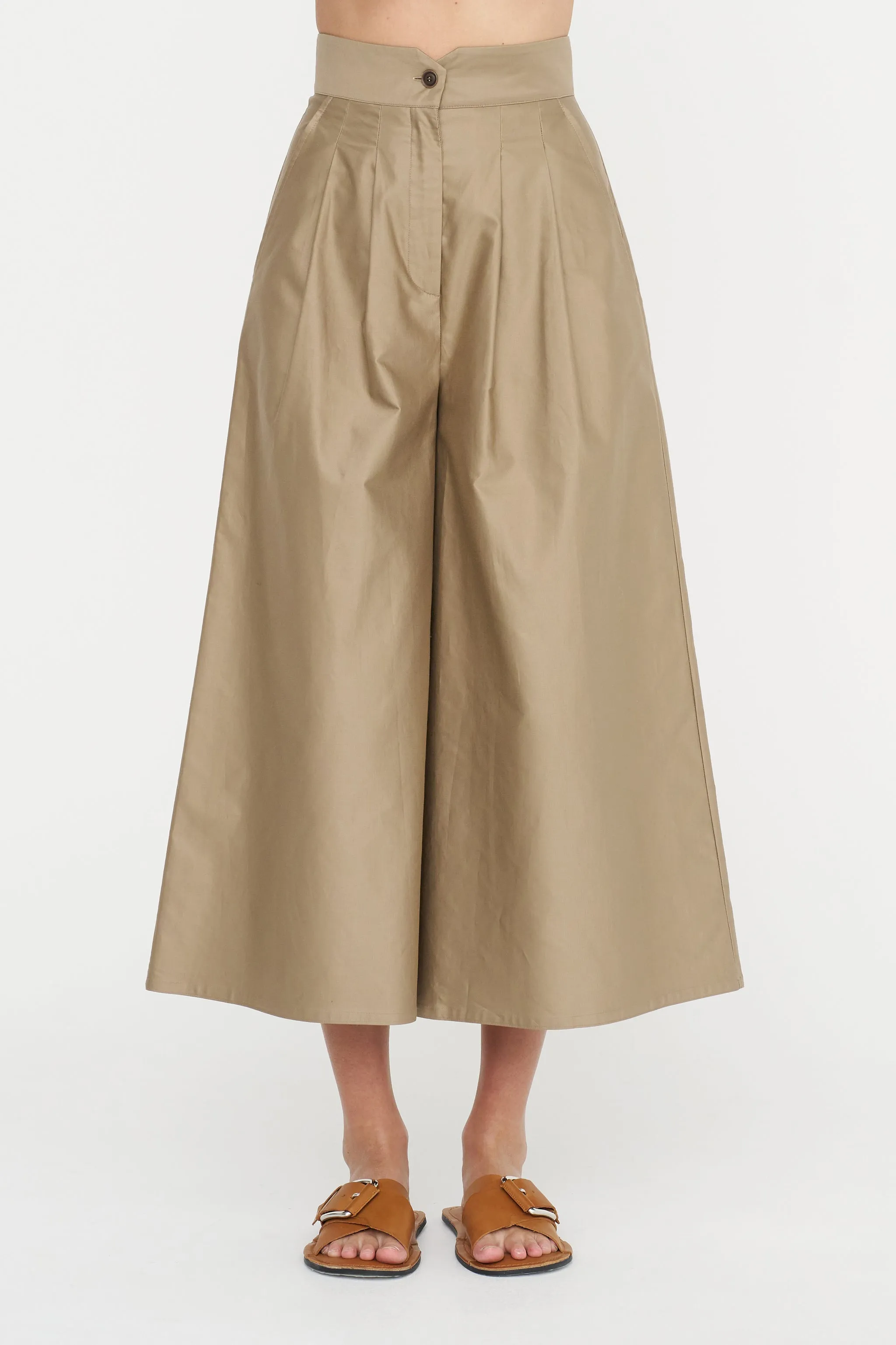 High Waist Pants - Rasatello, Chino sold by Kick Pleat product image thumbnail 3