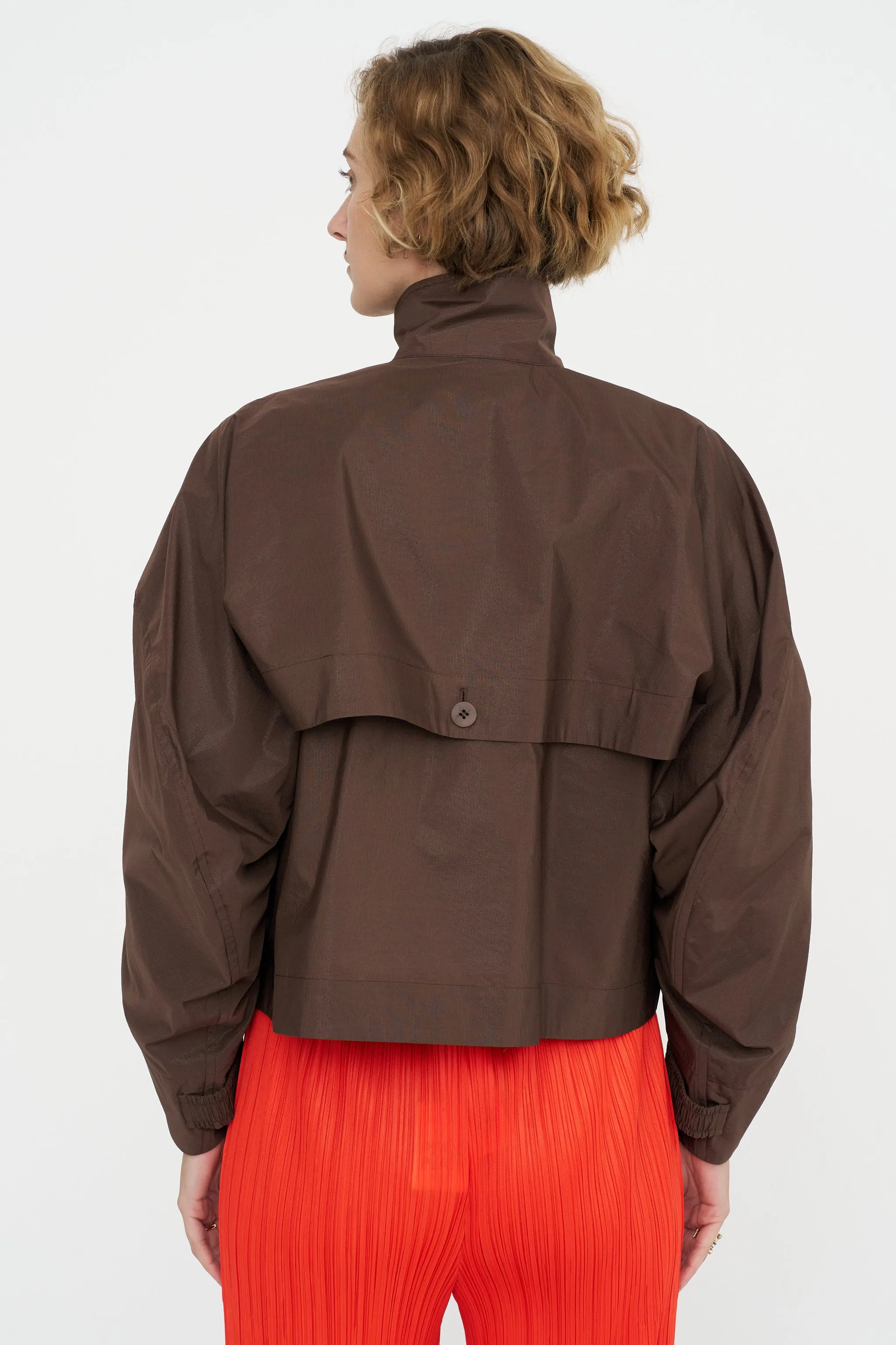 Akimbo Jacket, Dark Brown sold by Kick Pleat product image thumbnail 5