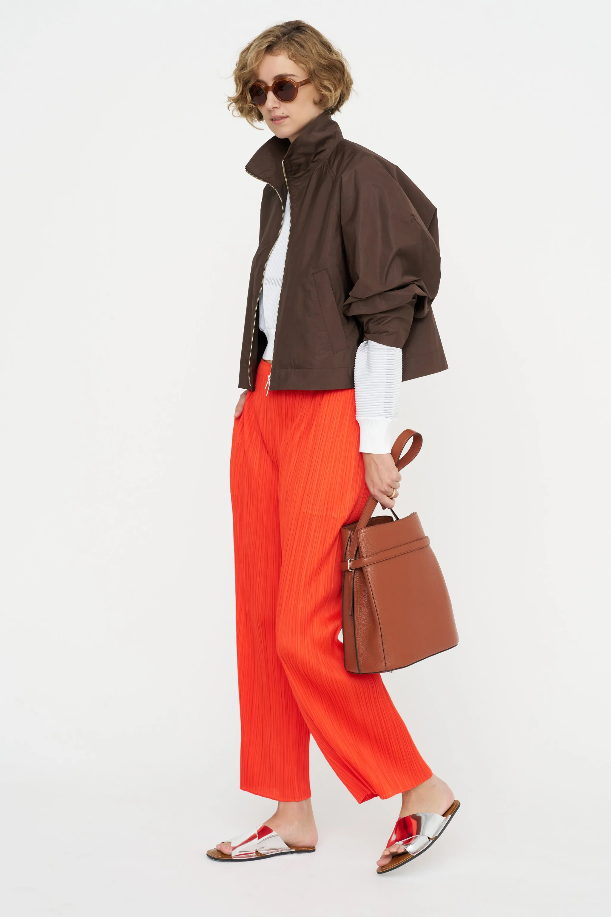 Akimbo Jacket, Dark Brown sold by Kick Pleat product image thumbnail 2