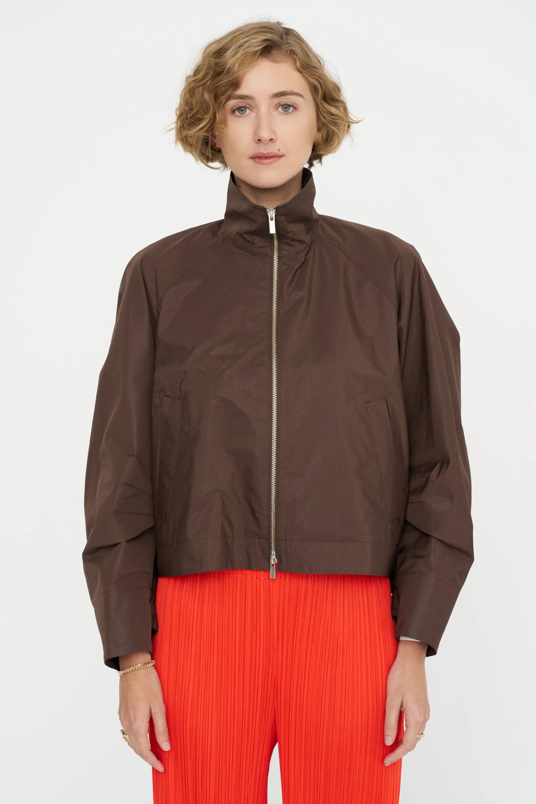 Akimbo Jacket, Dark Brown sold by Kick Pleat product image thumbnail 3