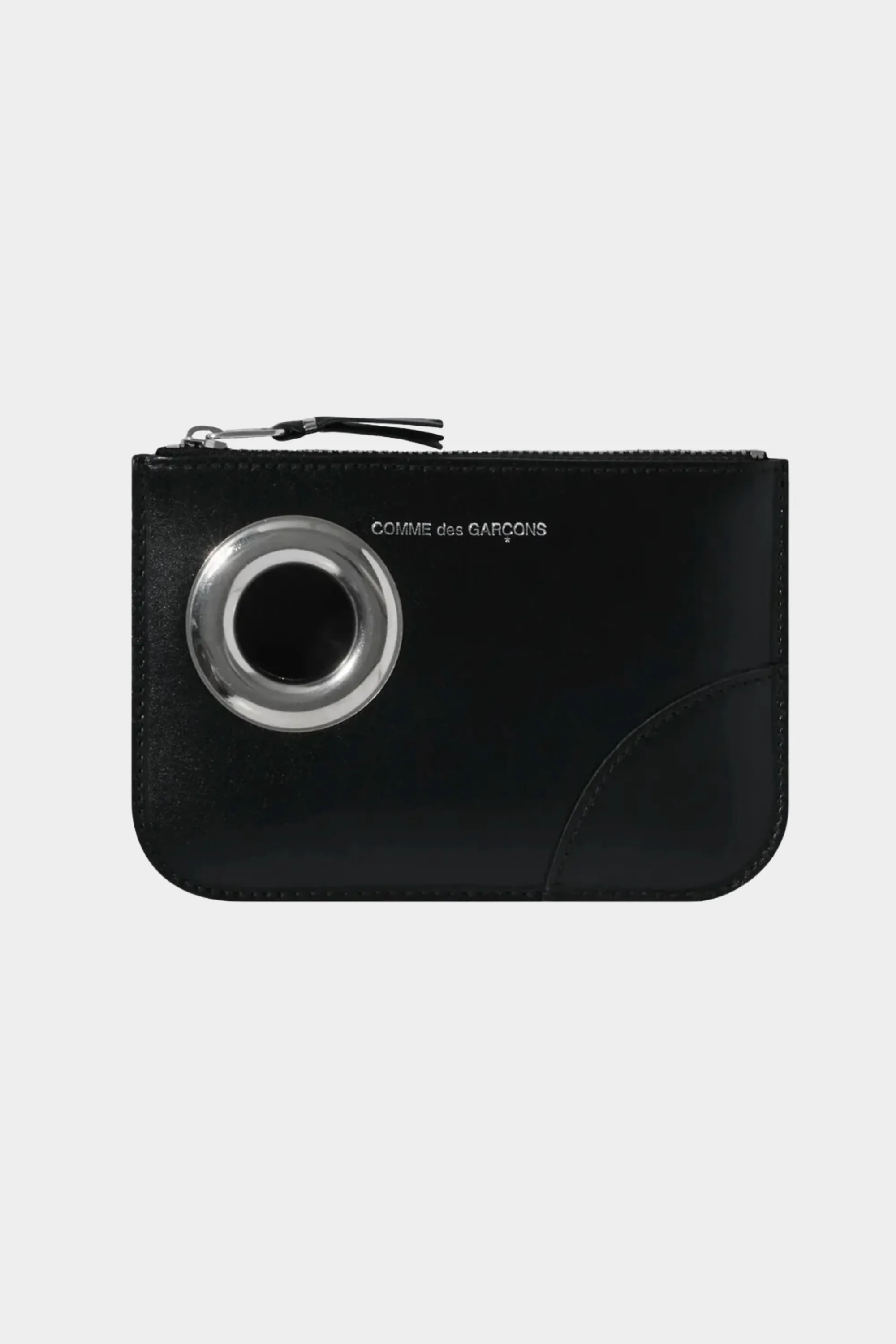 Silver Eyelet Line, Black sold by Kick Pleat