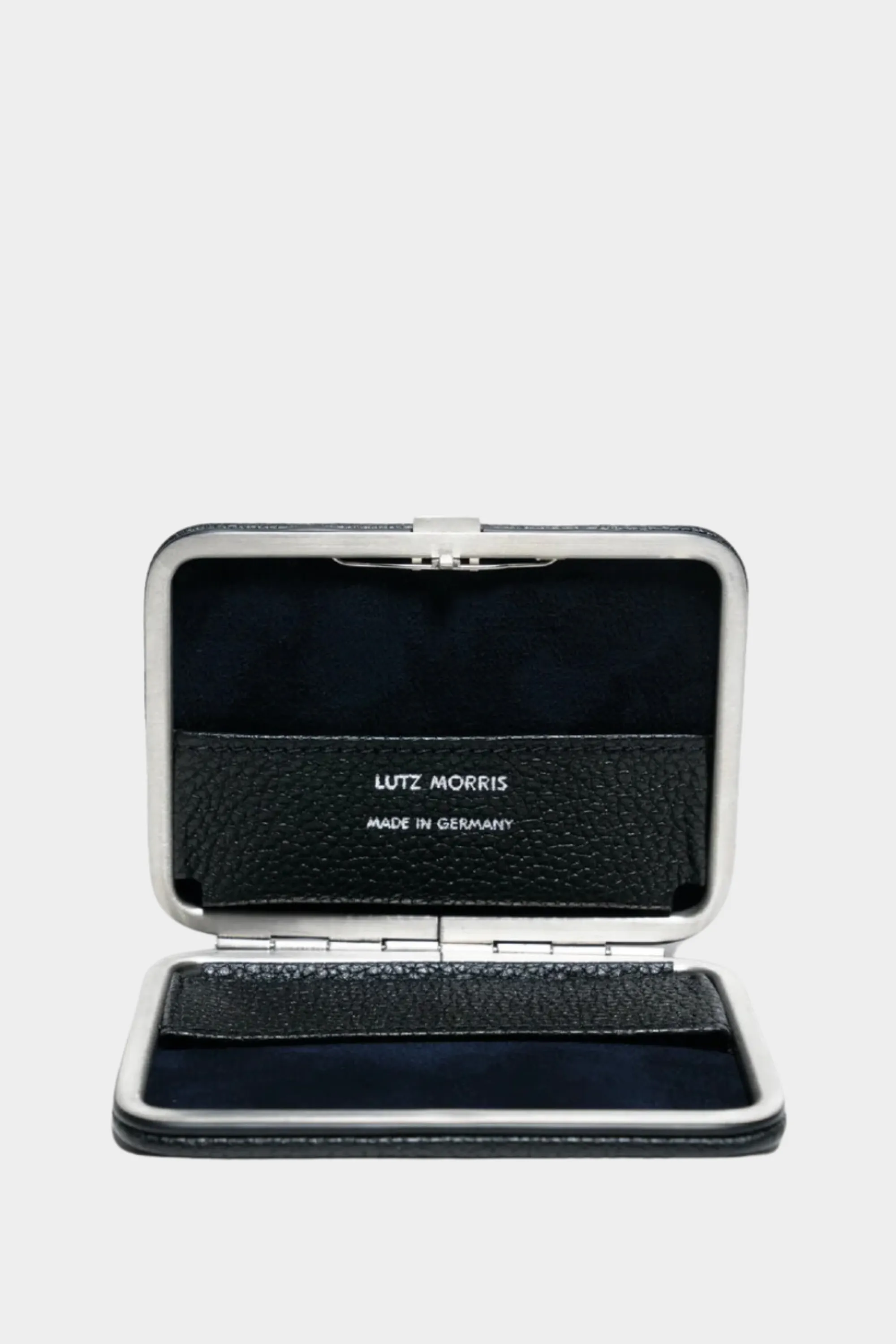 Nolan Card Holder, Black Silver sold by Kick Pleat product image thumbnail 2