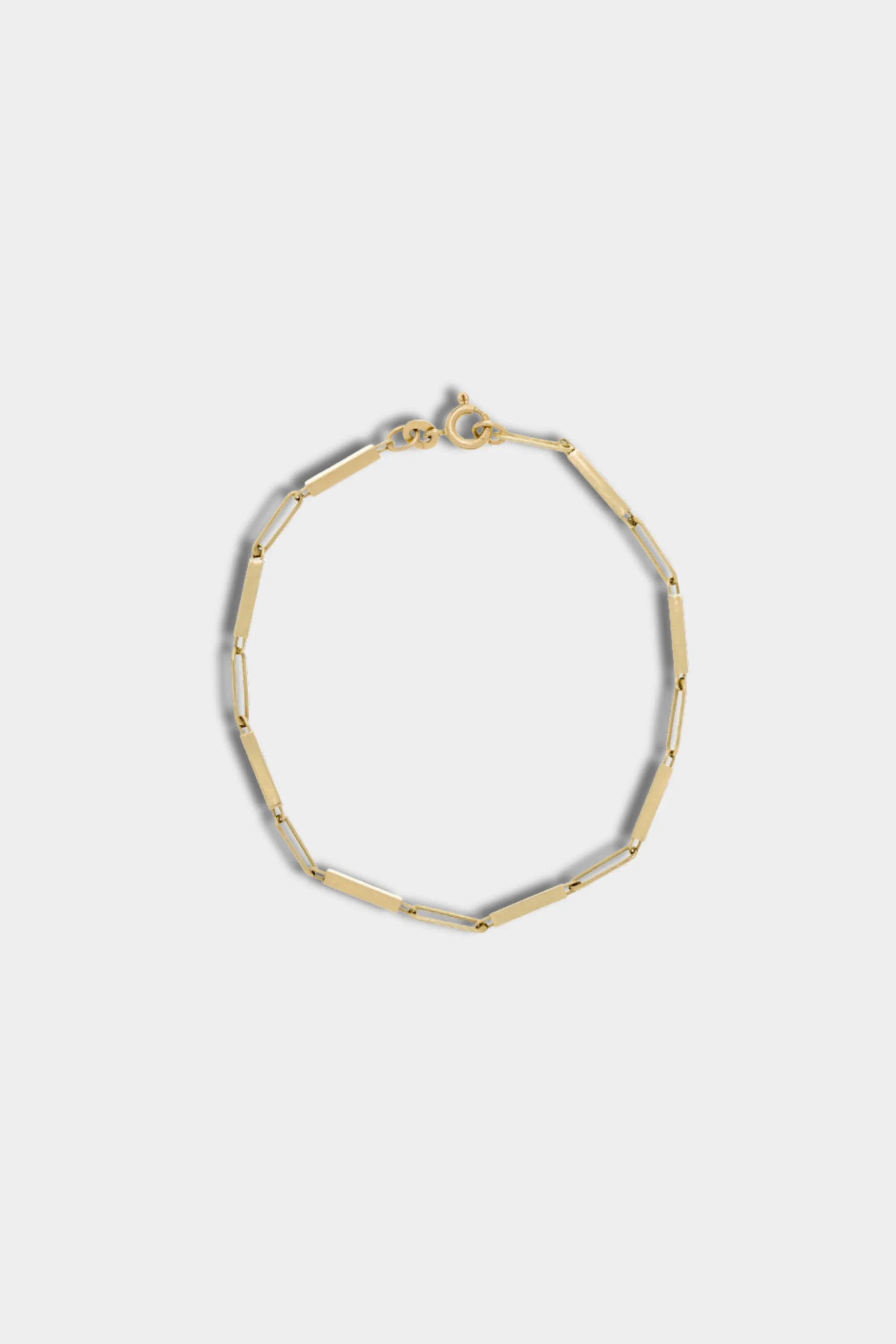Deco Tubitos Bracelet, Yellow Gold sold by Kick Pleat