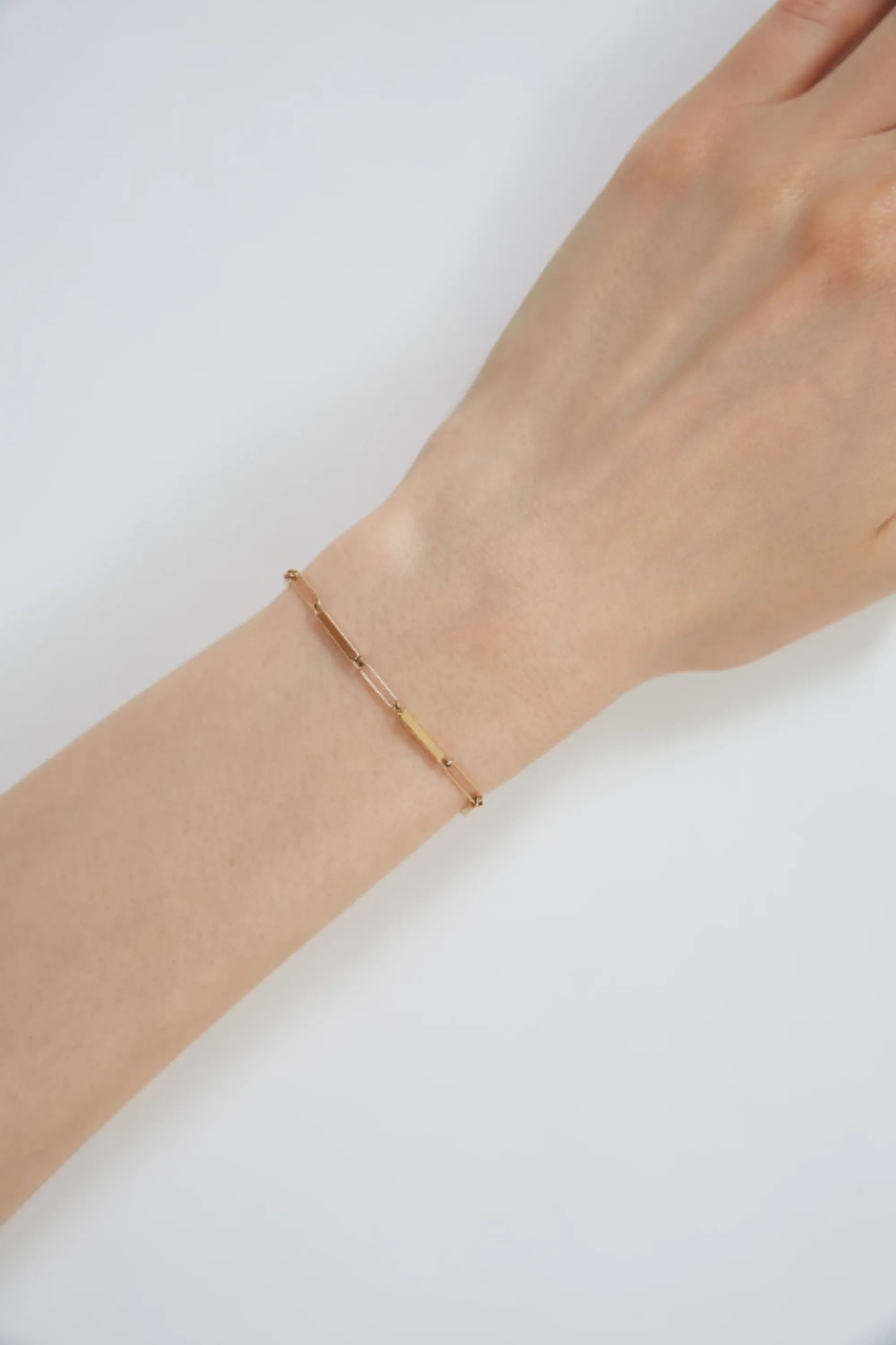 Deco Tubitos Bracelet, Yellow Gold sold by Kick Pleat product image thumbnail 2