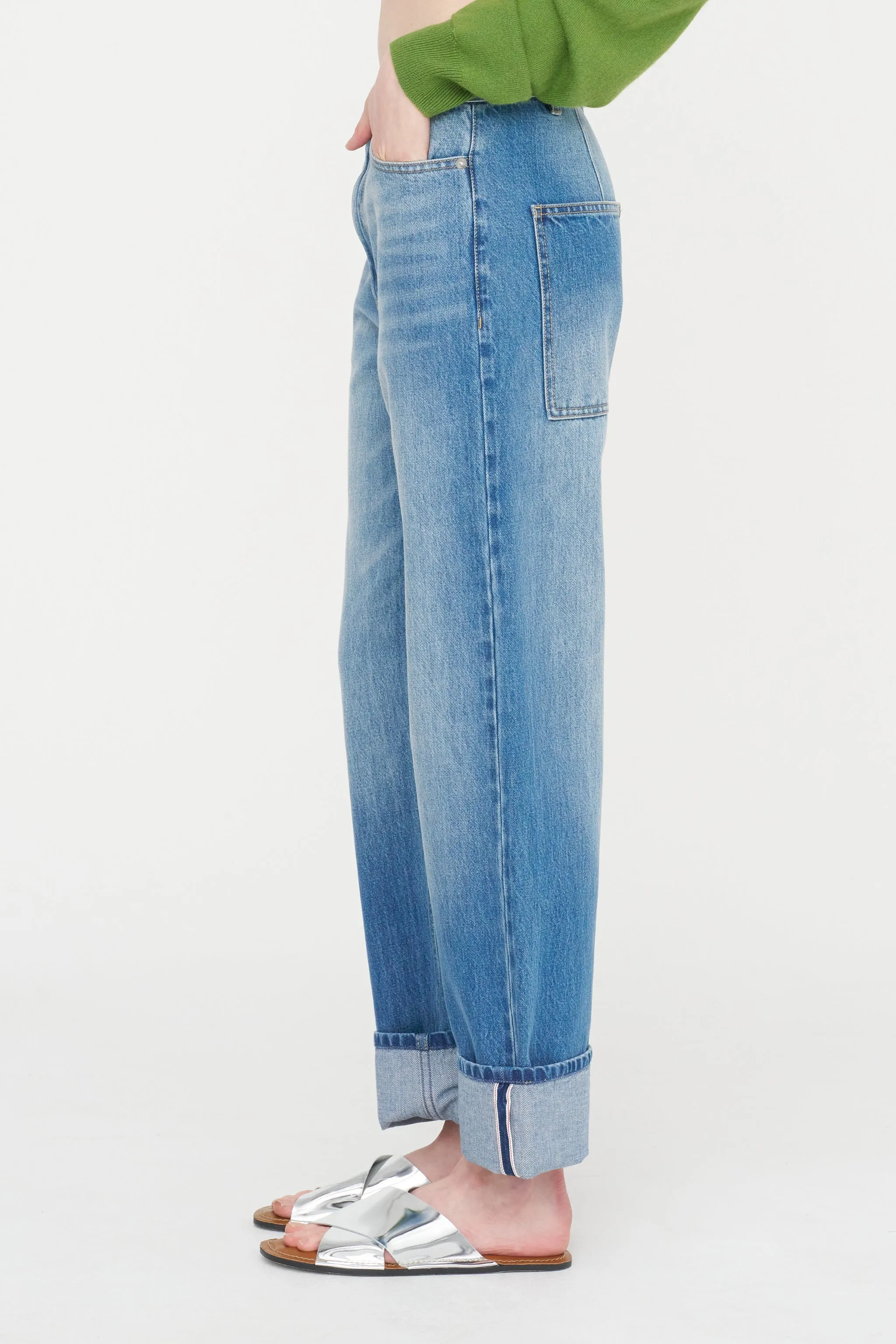 Selvage Denim 5 Pocket Alec Jean, Classic Jean sold by Kick Pleat product image thumbnail 4