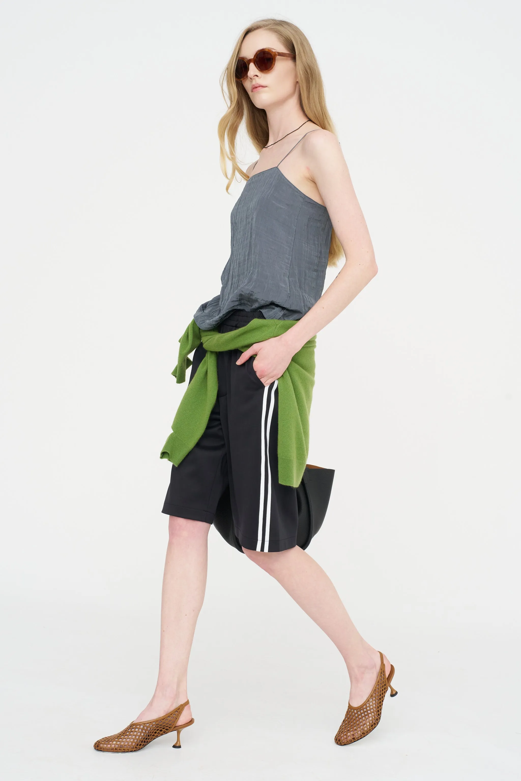 Active Knit Short, Black sold by Kick Pleat