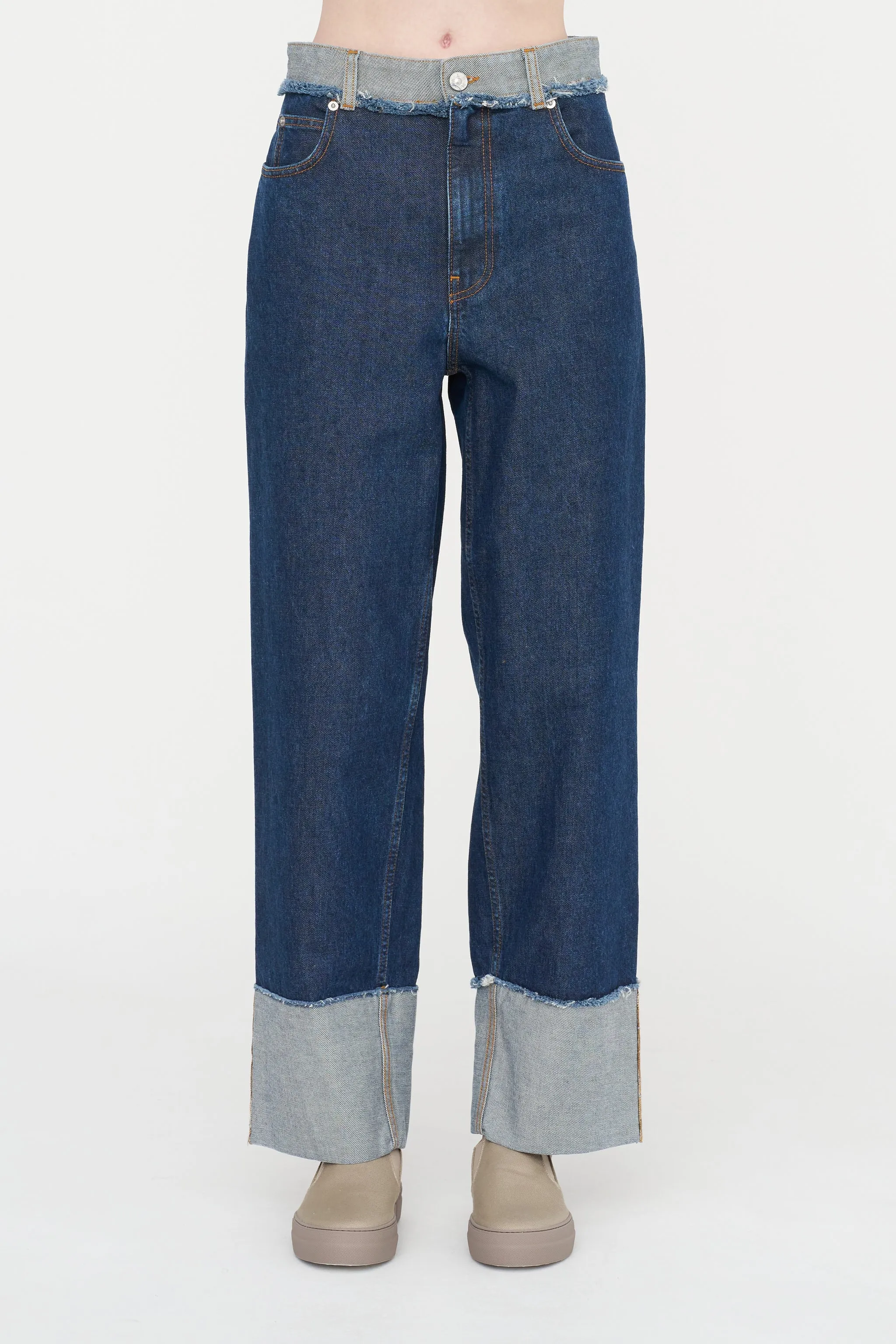 Inside-Out Jeans, Blublack sold by Kick Pleat product image thumbnail 2