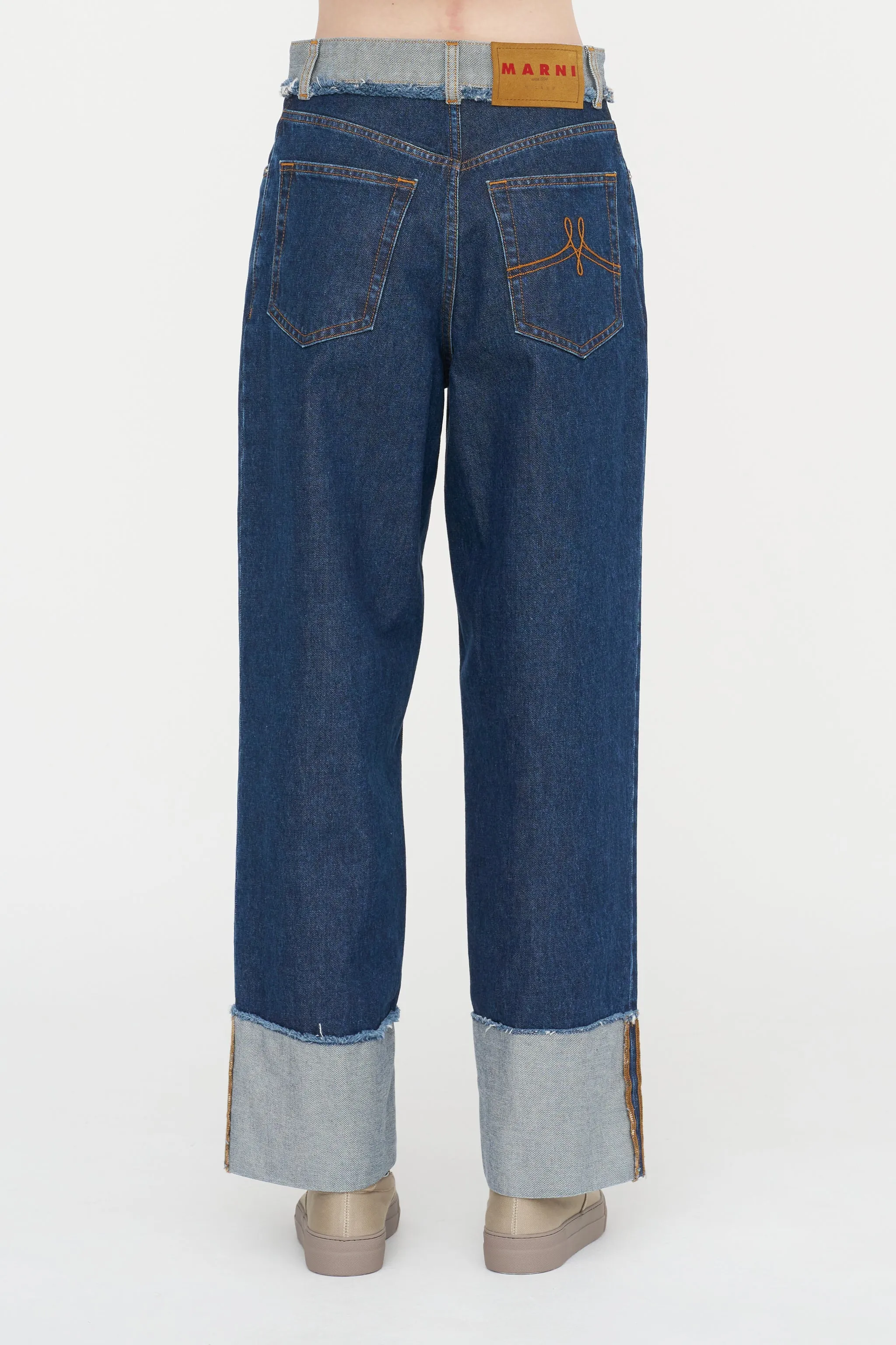 Inside-Out Jeans, Blublack sold by Kick Pleat product image thumbnail 4