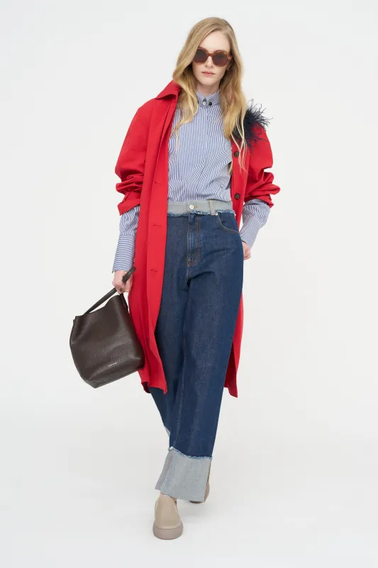 Inside-Out Jeans, Blublack made by Marni