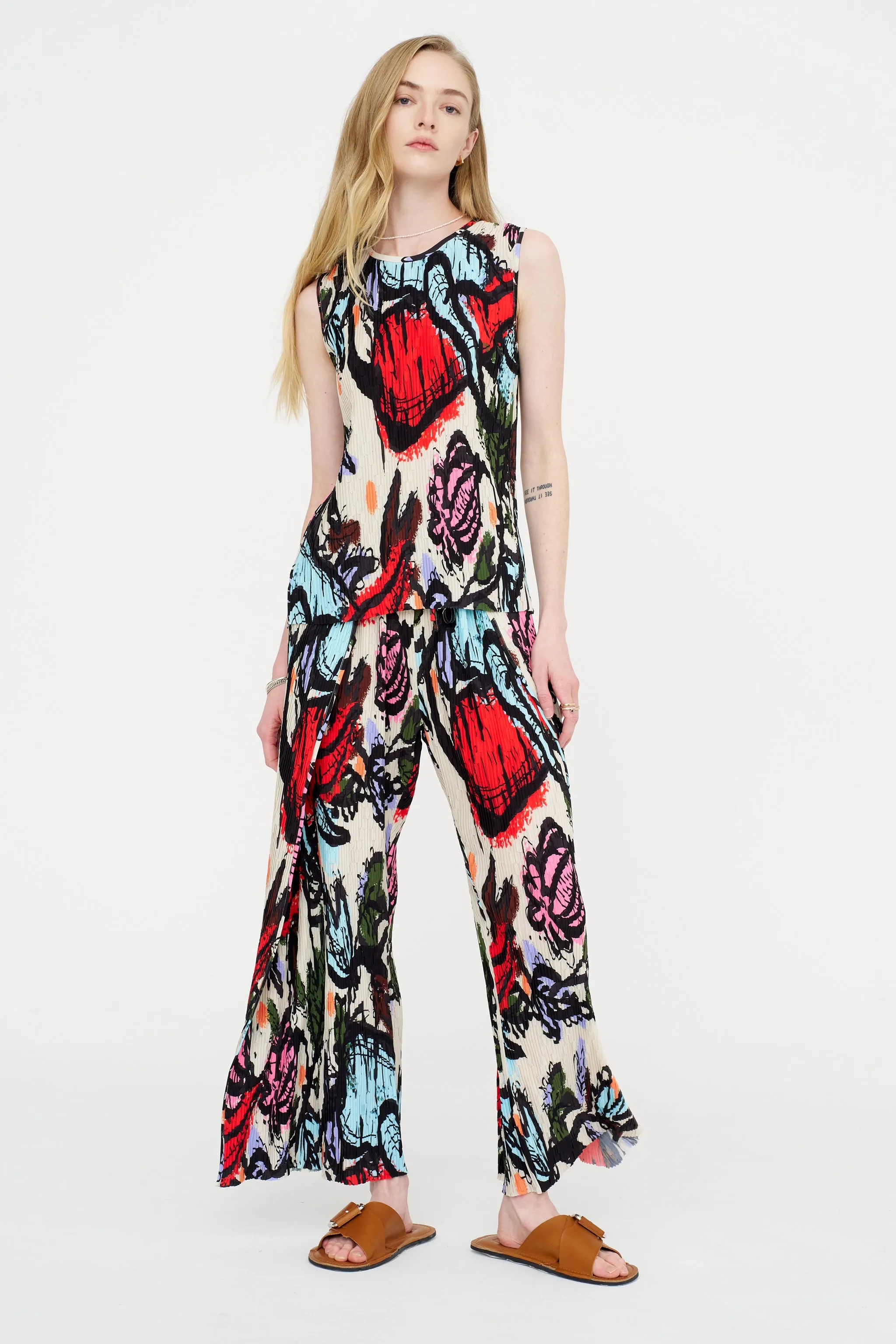 Fold Plissé Pants, Carrots sold by Kick Pleat