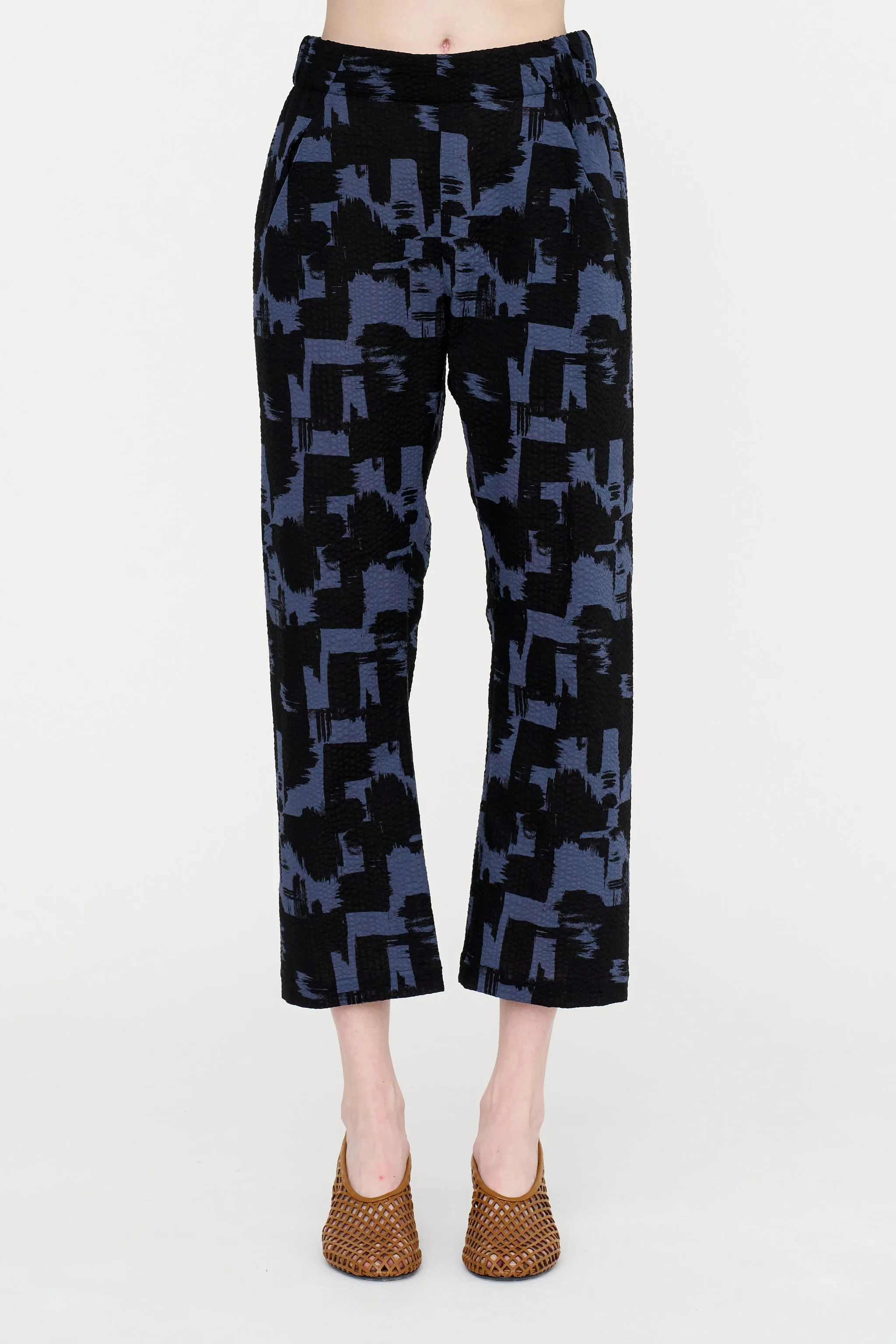 Eko Pant, Black & Indigo sold by Kick Pleat product image thumbnail 2