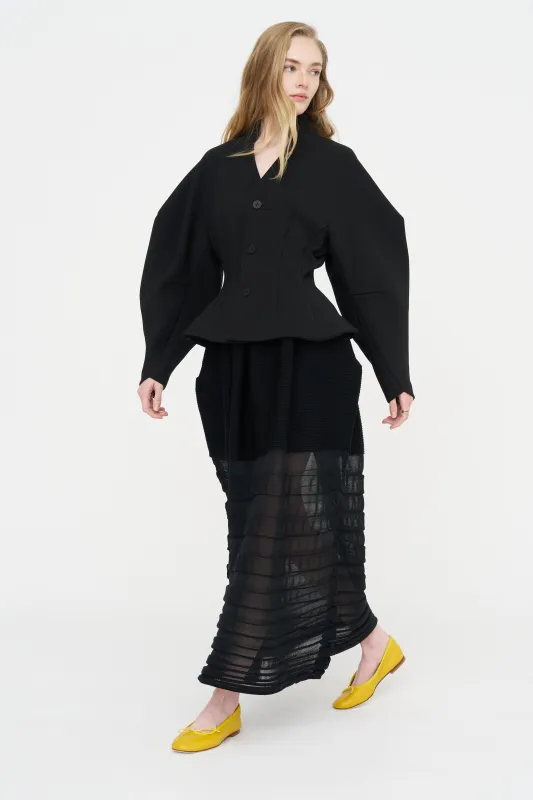 Arms Jacket, Black made by Issey Miyake