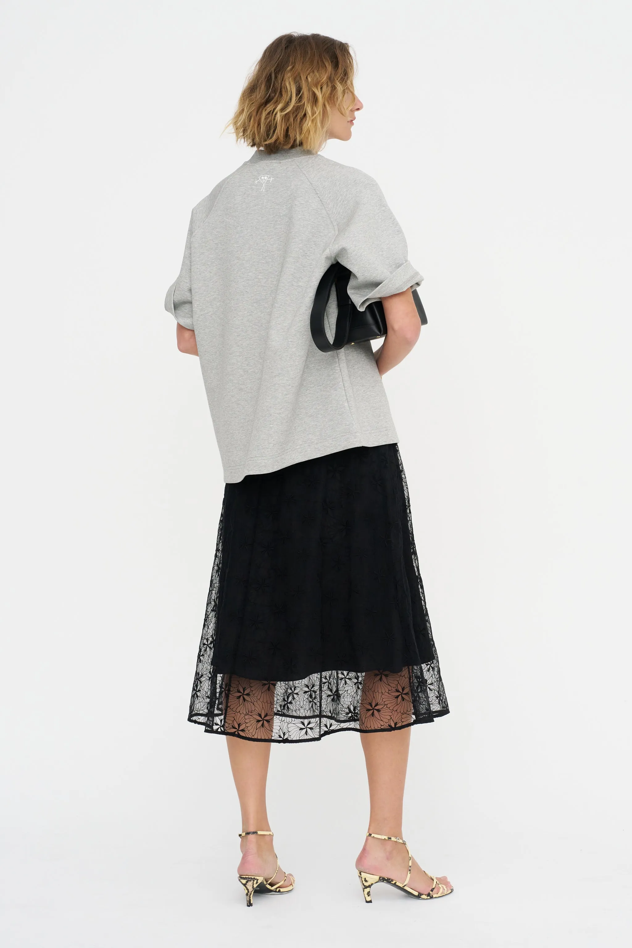 Circle Skirt, Black Lace sold by Kick Pleat product image thumbnail 5