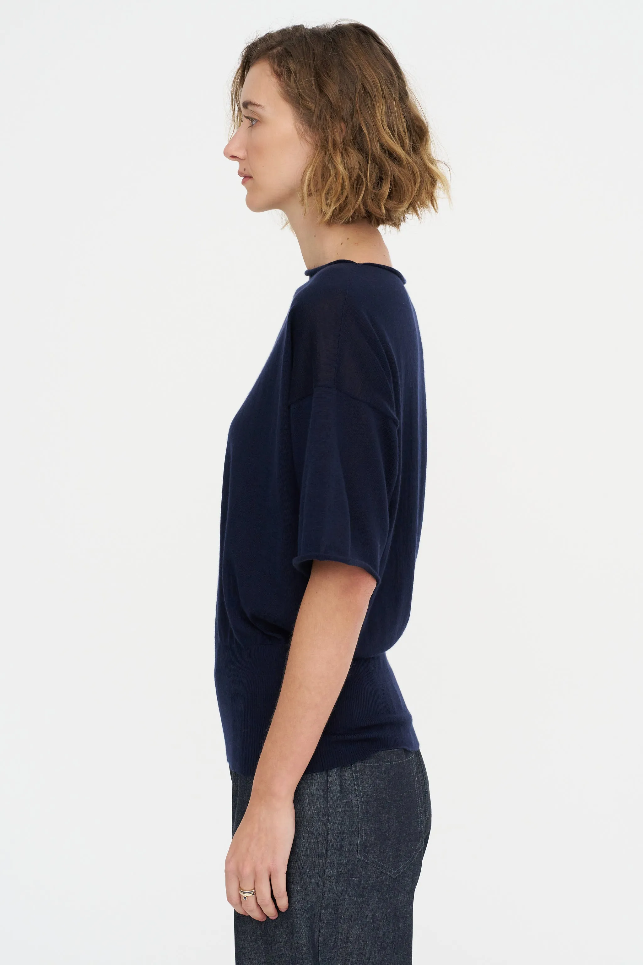 Short Sleeve Blouse Sweater sold by Kick Pleat product image thumbnail 4