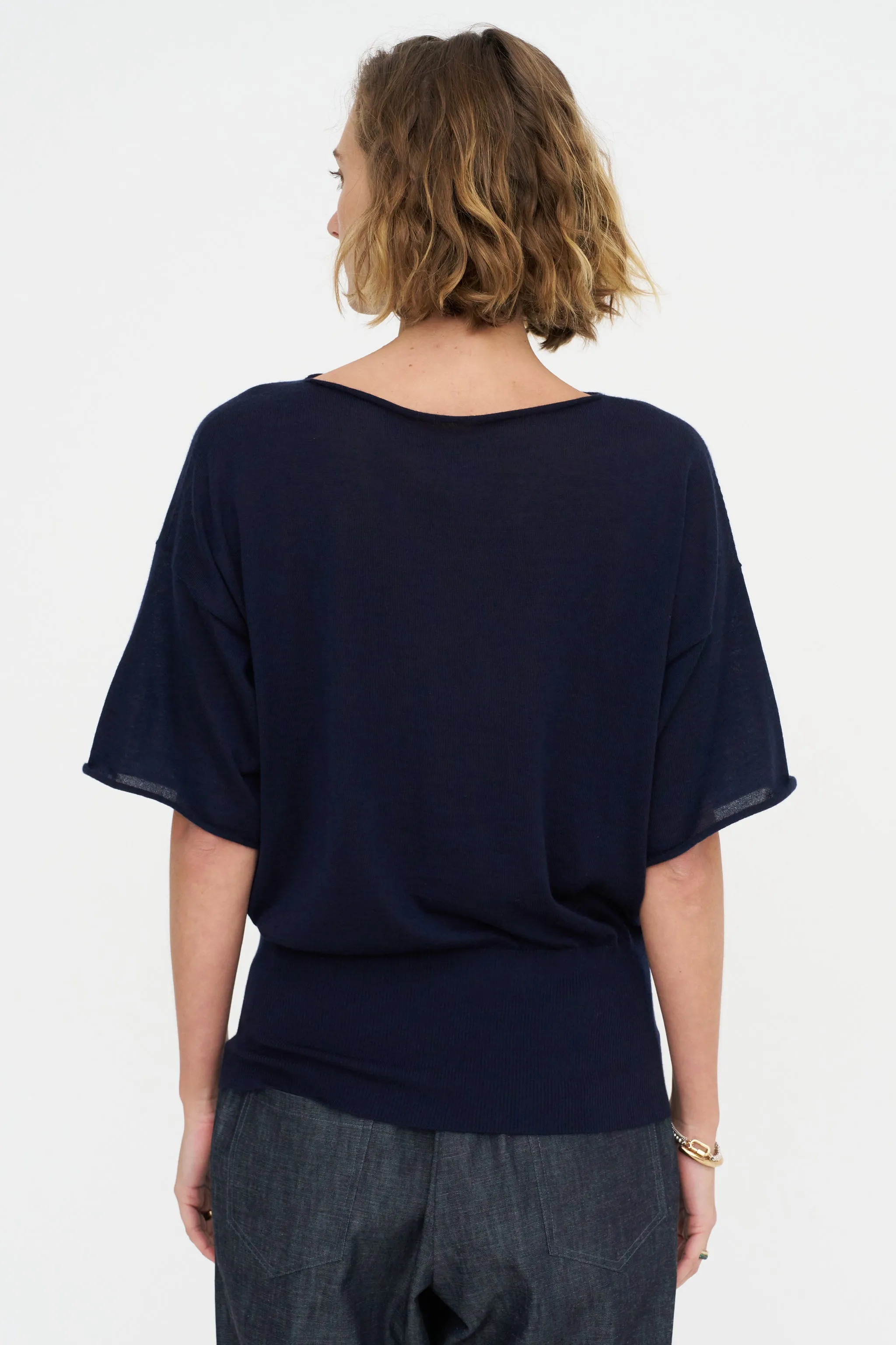 Short Sleeve Blouse Sweater sold by Kick Pleat product image thumbnail 5