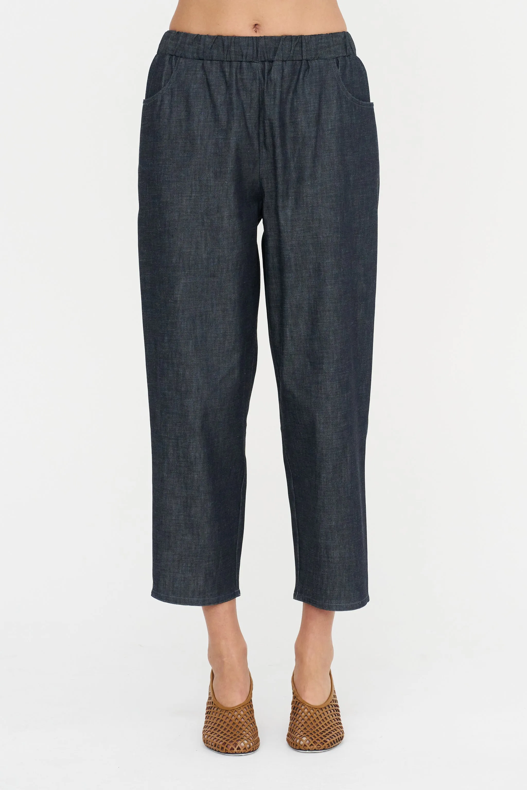 Carrot Pants - Denim, Indigo sold by Kick Pleat product image thumbnail 2